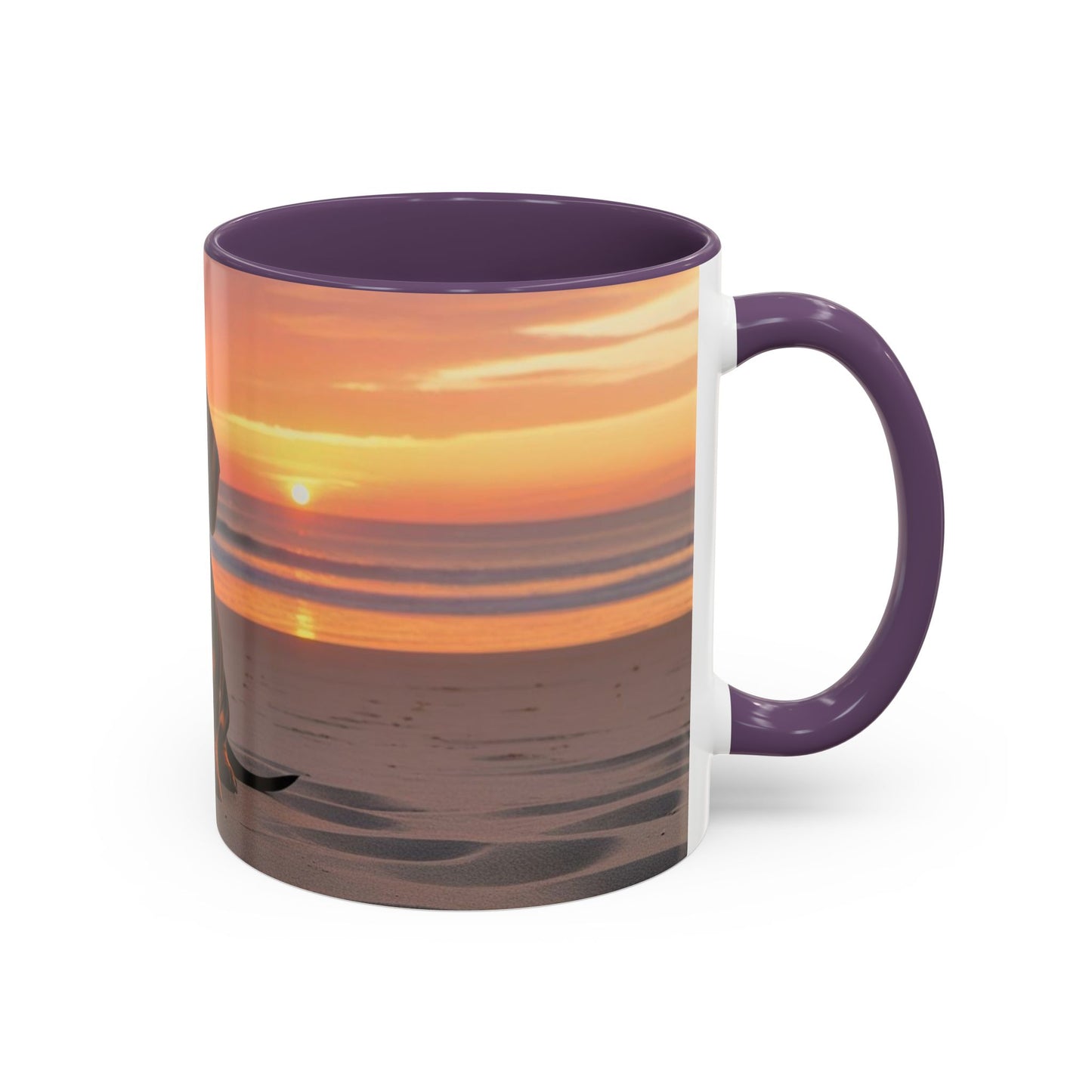 Dachshund Love Accent Coffee Mug - Perfect Gift for Dog Lovers