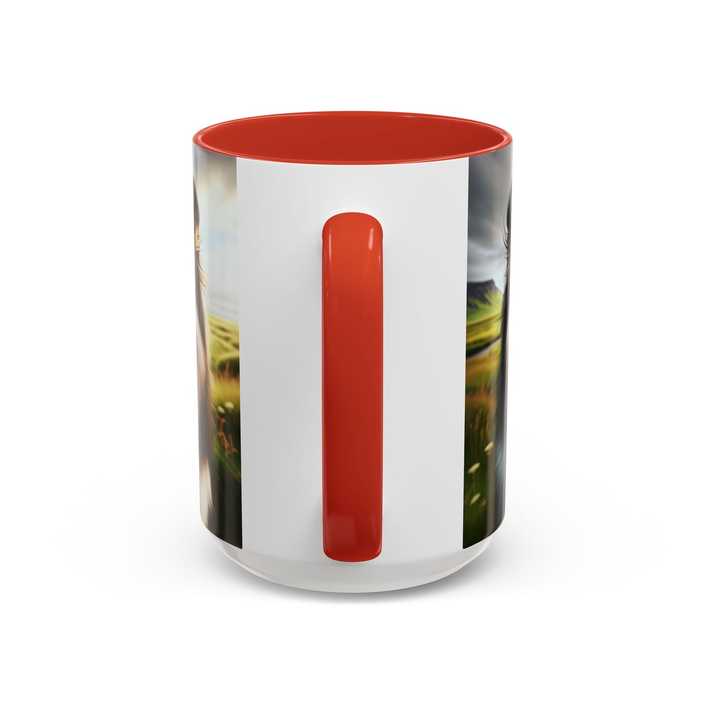 Icelandic Sheepdog Accent Coffee Mug - Perfect Gift for Dog Lovers