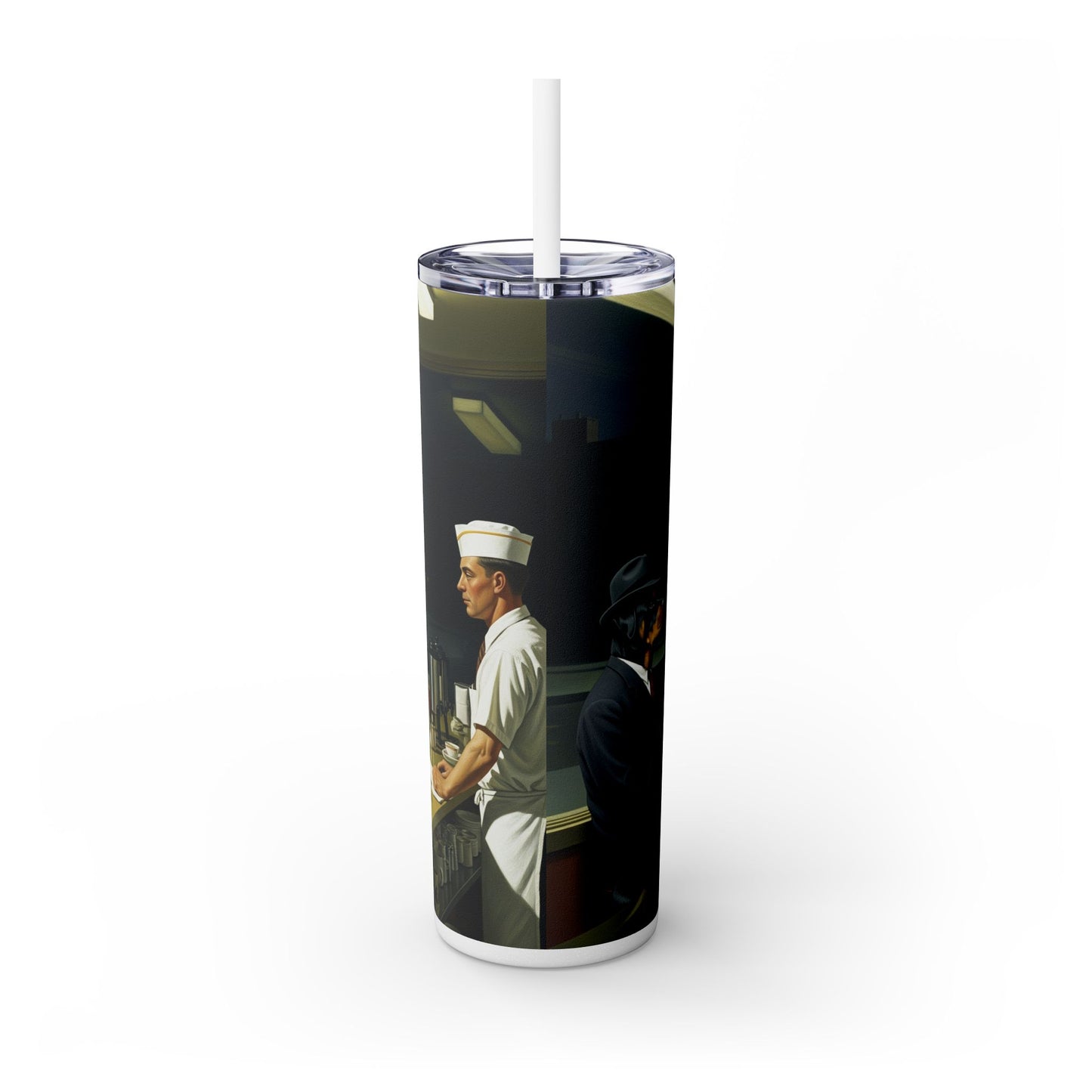 Rottweiler Tumbler with Straw, 20oz