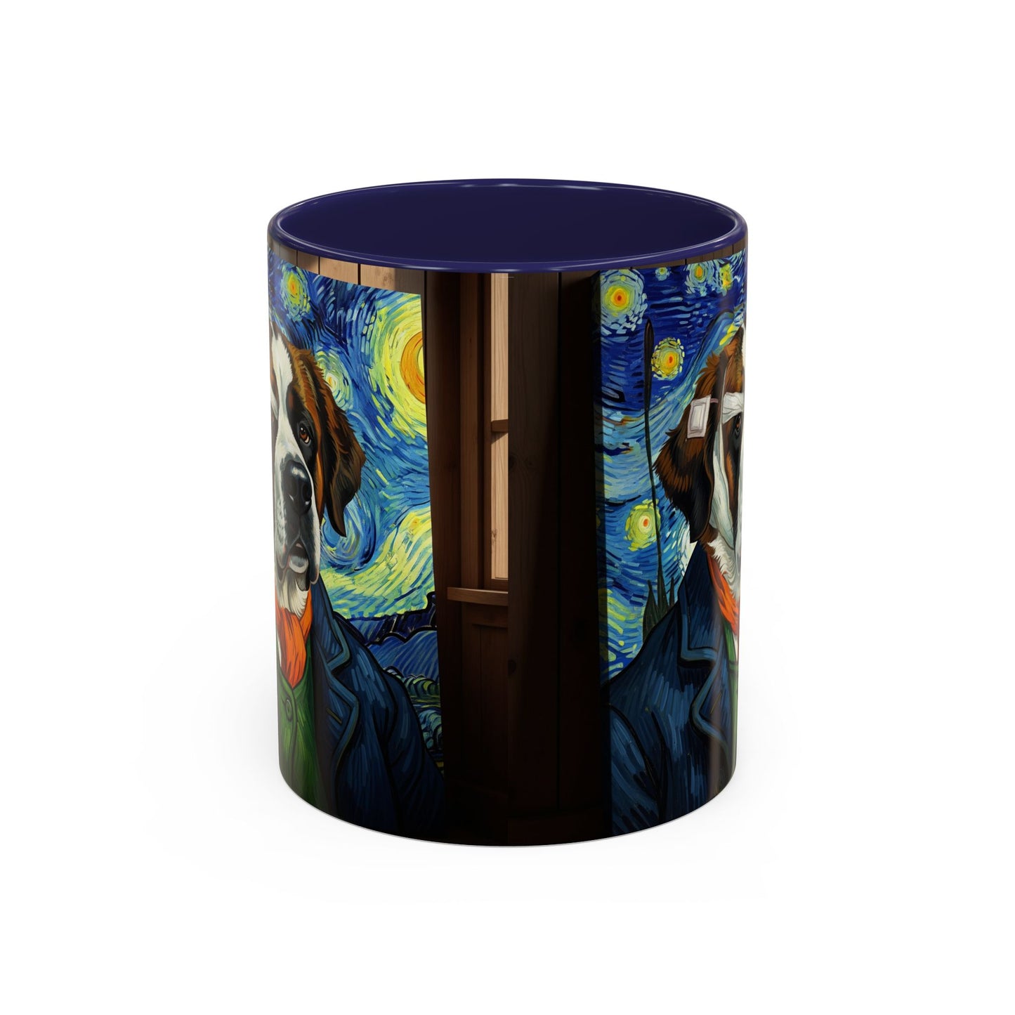 Saint Bernard Accent Coffee Mug - Perfect Gift for Dog Lovers
