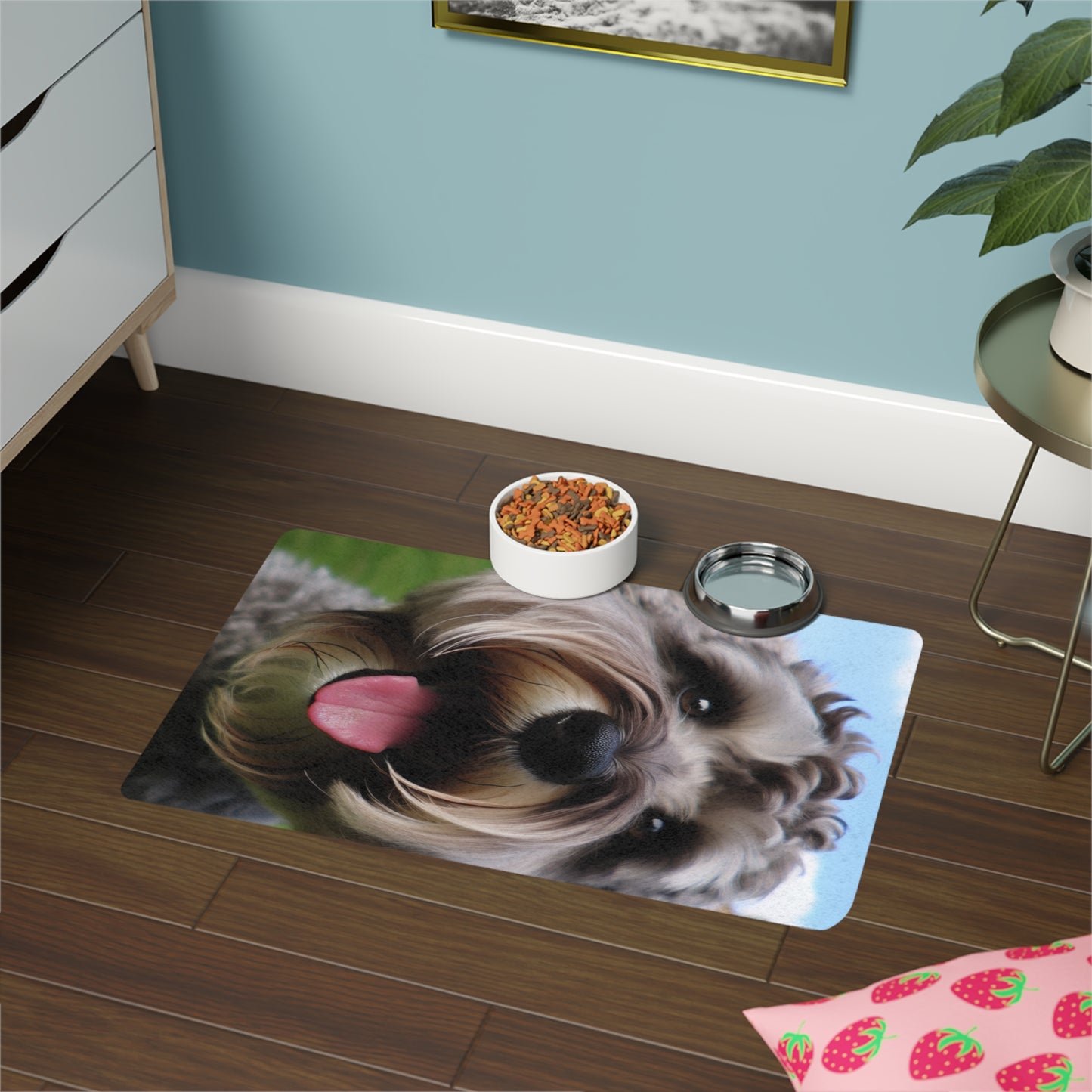 Vertical Pet Food Mat (12x18) - Schnoodle
