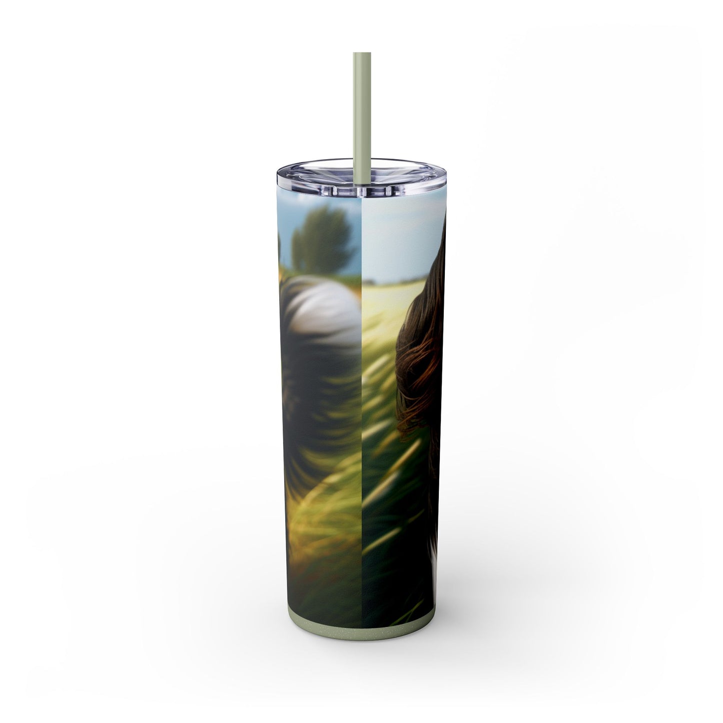 Large Munsterlander Tumbler with Straw, 20oz