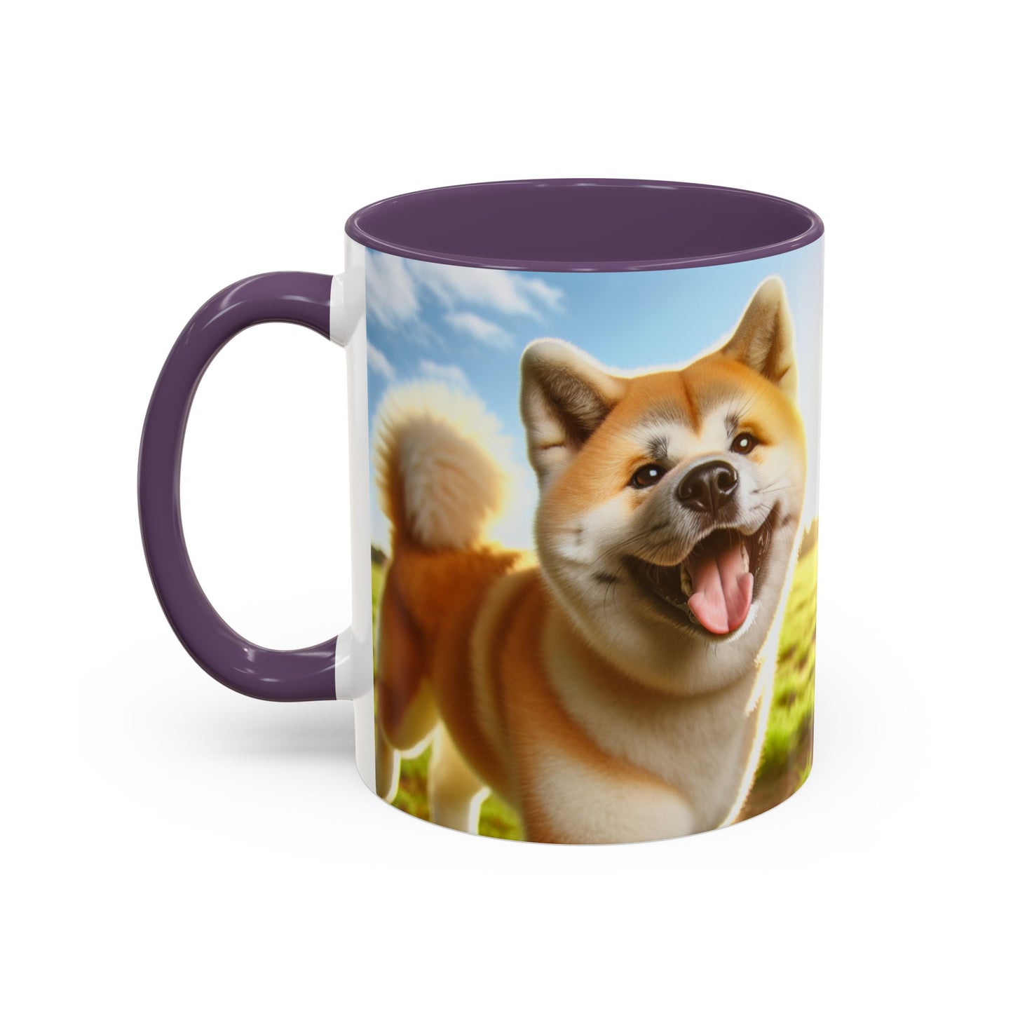 Akita Accent Coffee Mug - Perfect Gift for Dog Lovers