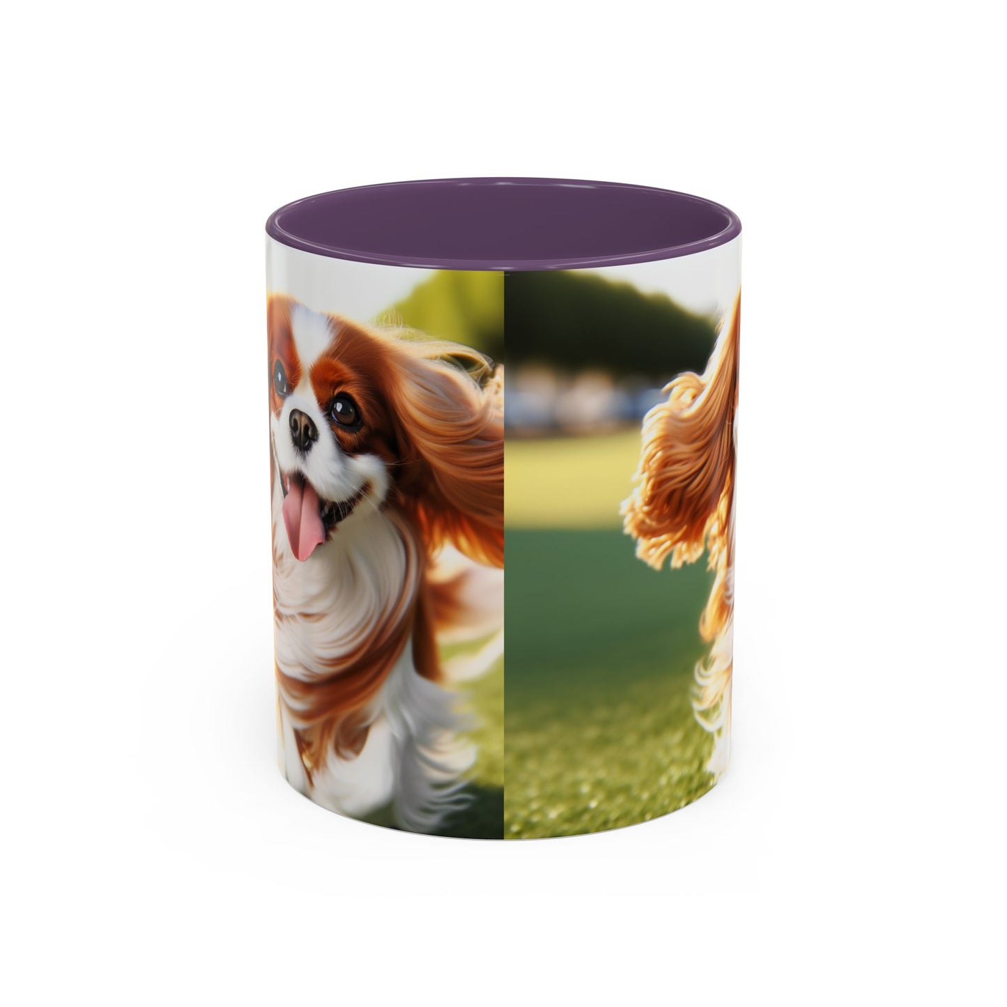 Cavalier King Charles Spaniel Accent Coffee Mug - Perfect Gift for Dog Lovers