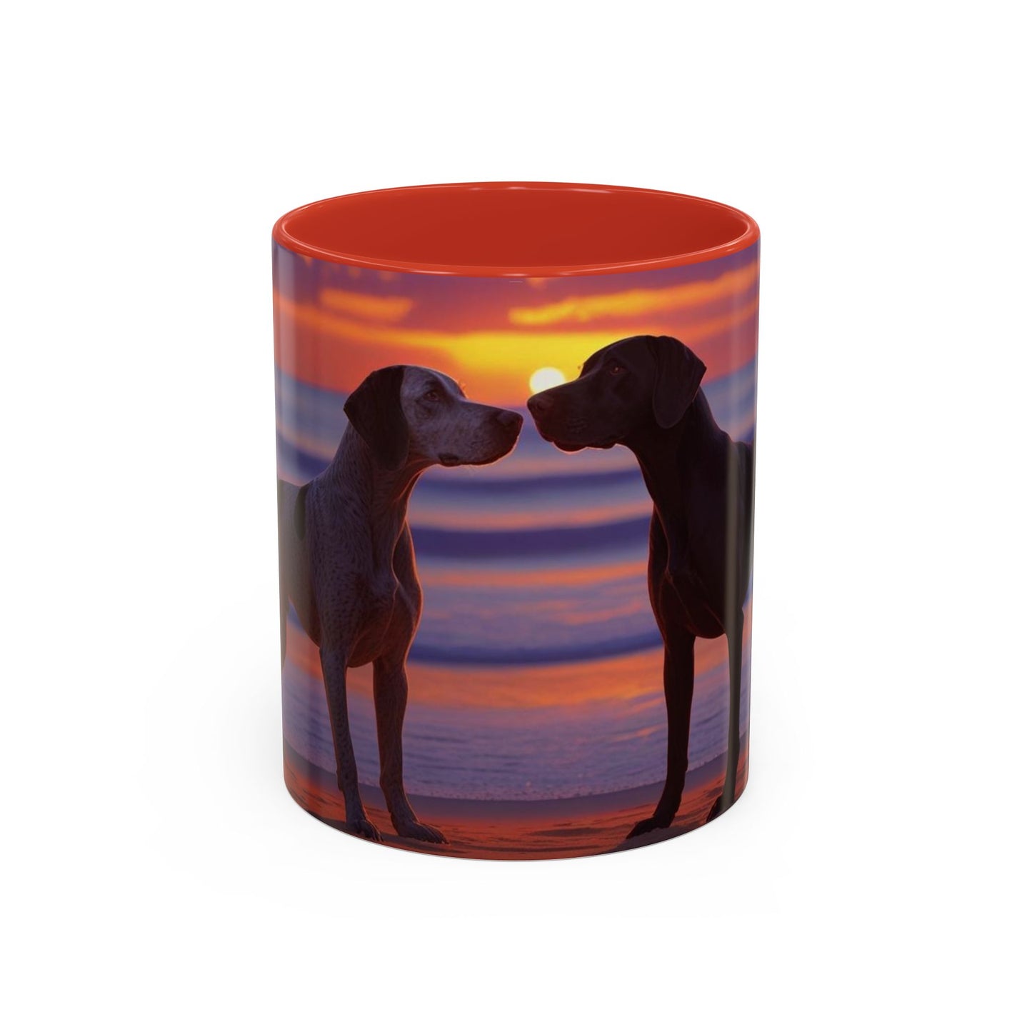 German Shorthaired Pointer Love Accent Coffee Mug - Perfect Gift for Dog Lovers