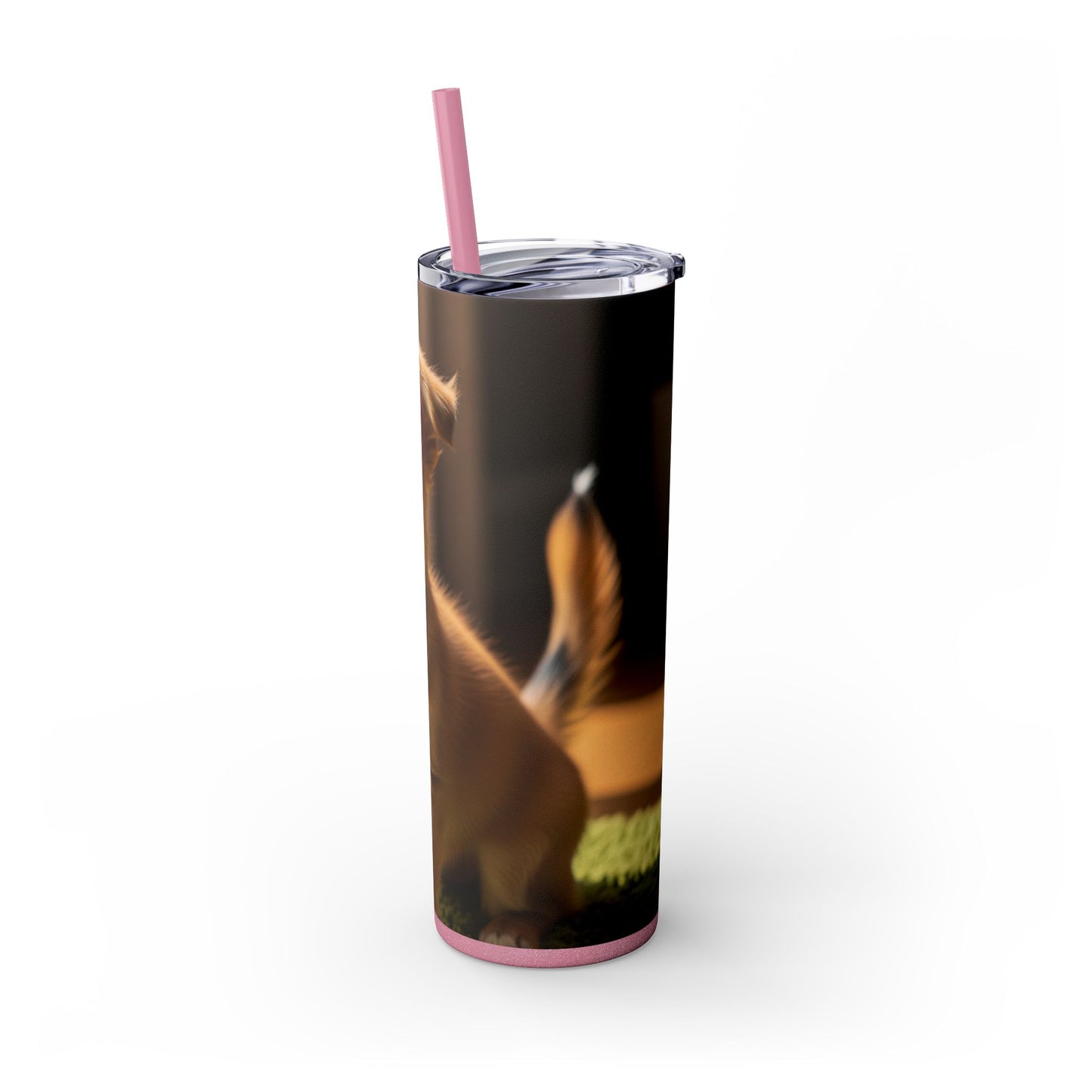 Toi Leo Tumbler with Straw, 20oz
