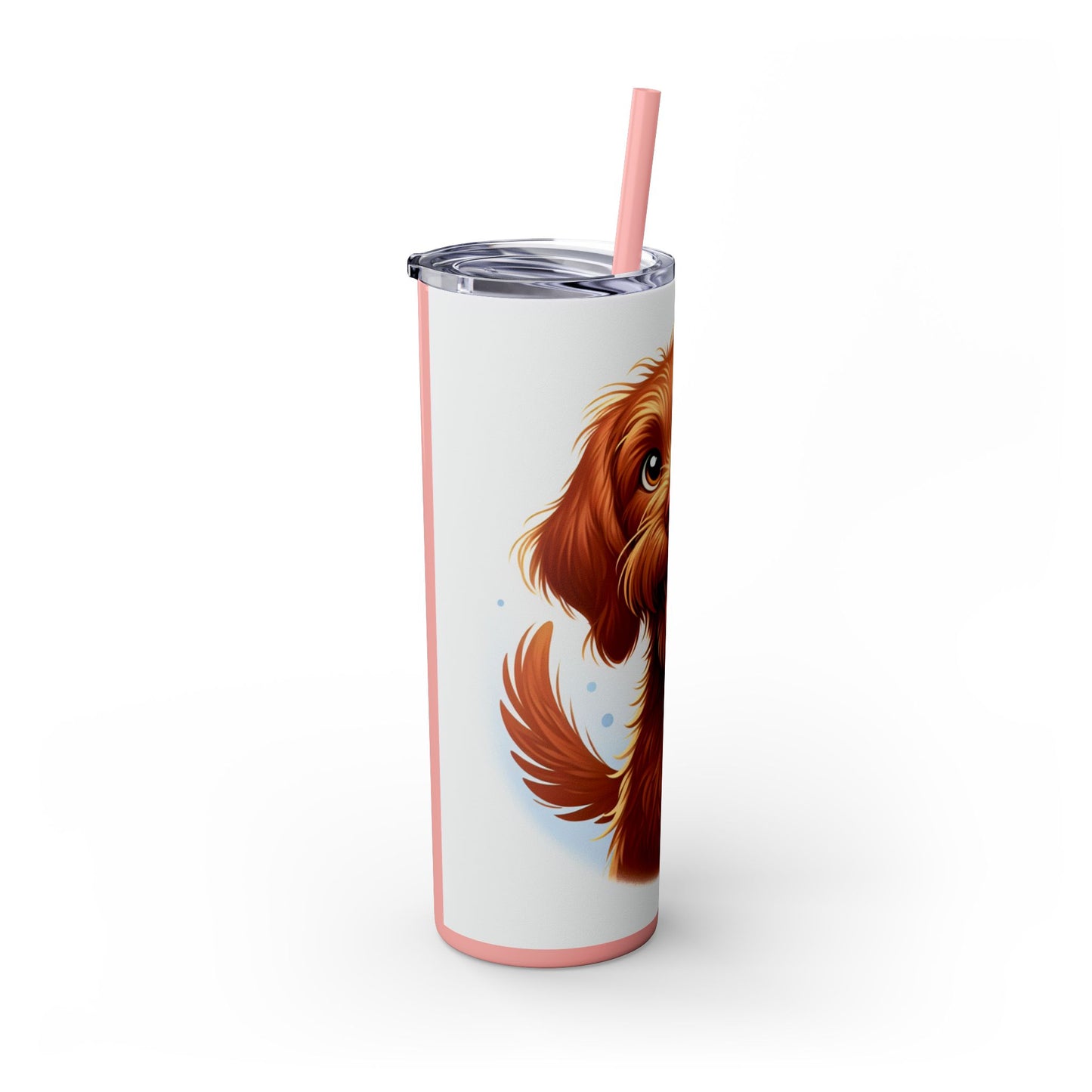 Hungarian Wirehaired Vizsla Tumbler with Straw, 20oz