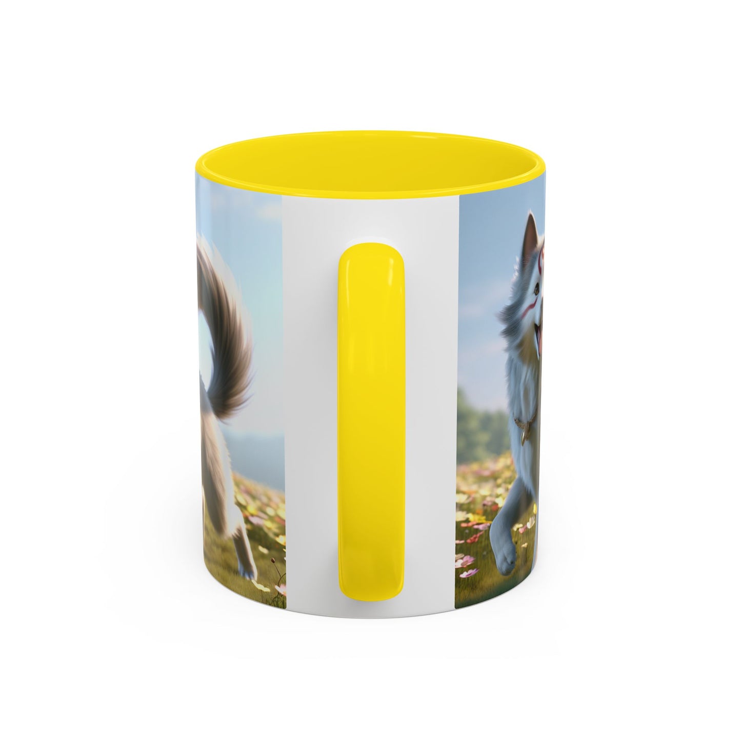 Cadabomb Okami Accent Coffee Mug - Perfect Gift for Dog Lovers