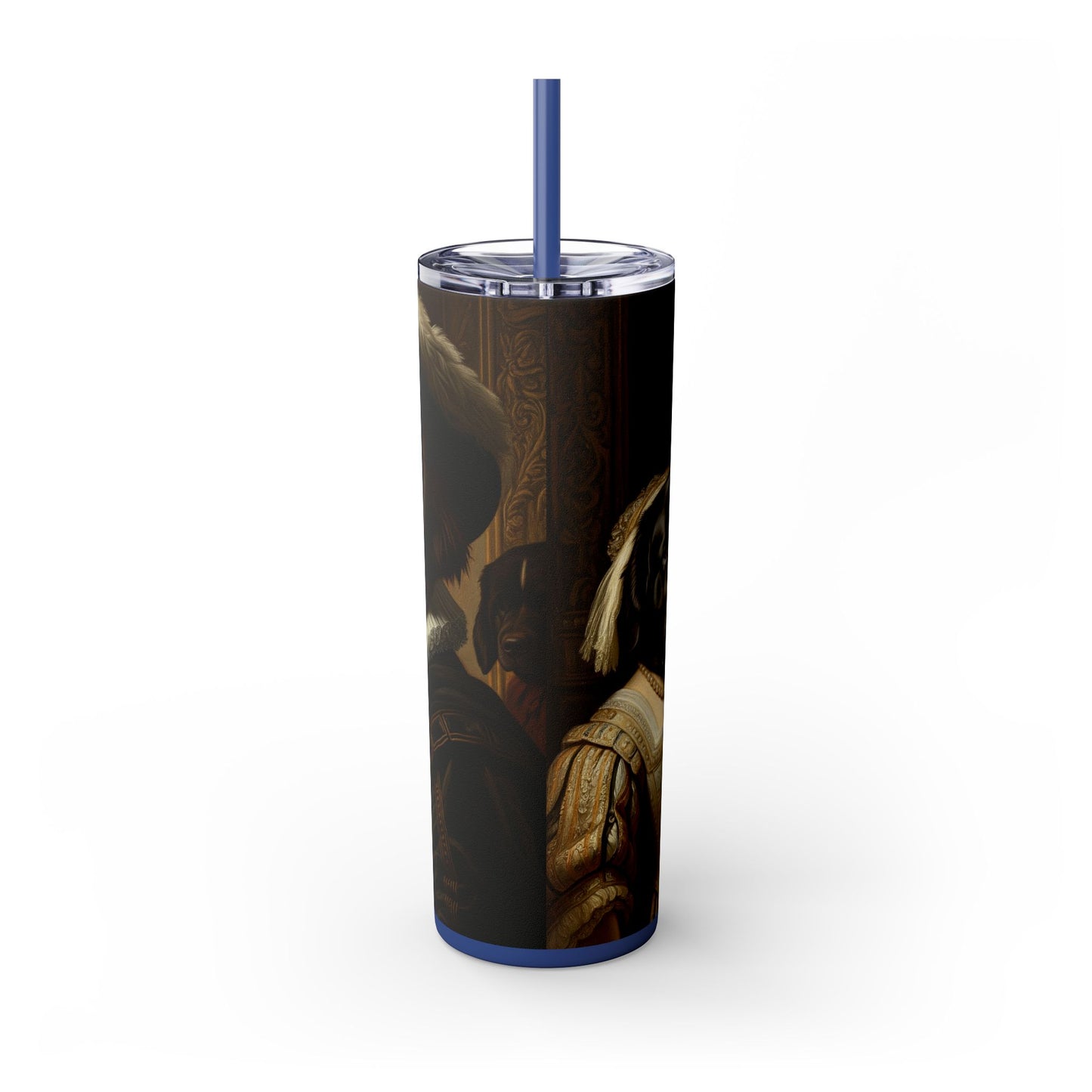 Newfoundland Skinny Tumbler with Straw, 20oz