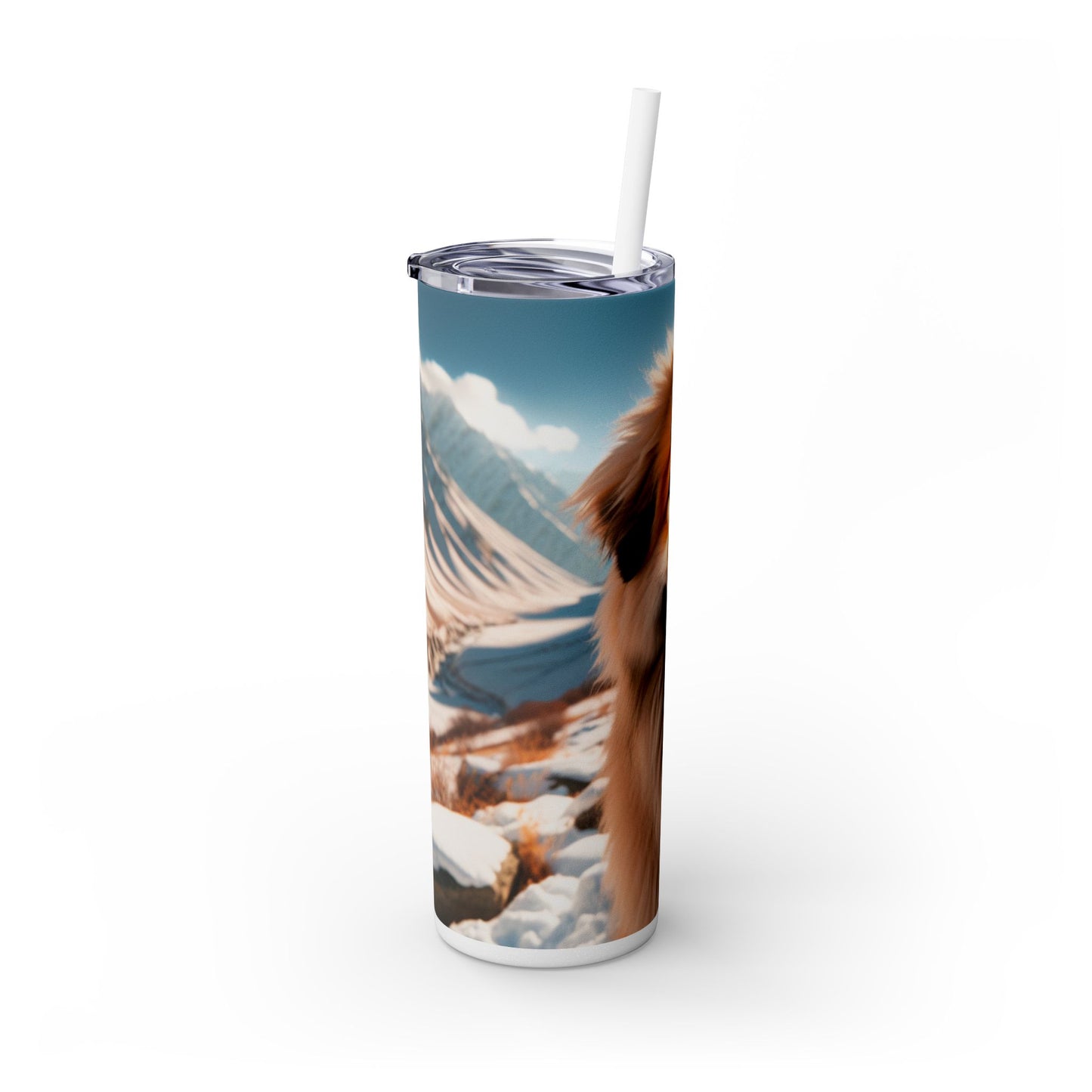 Himalayan Sheepdog Tumbler with Straw, 20oz