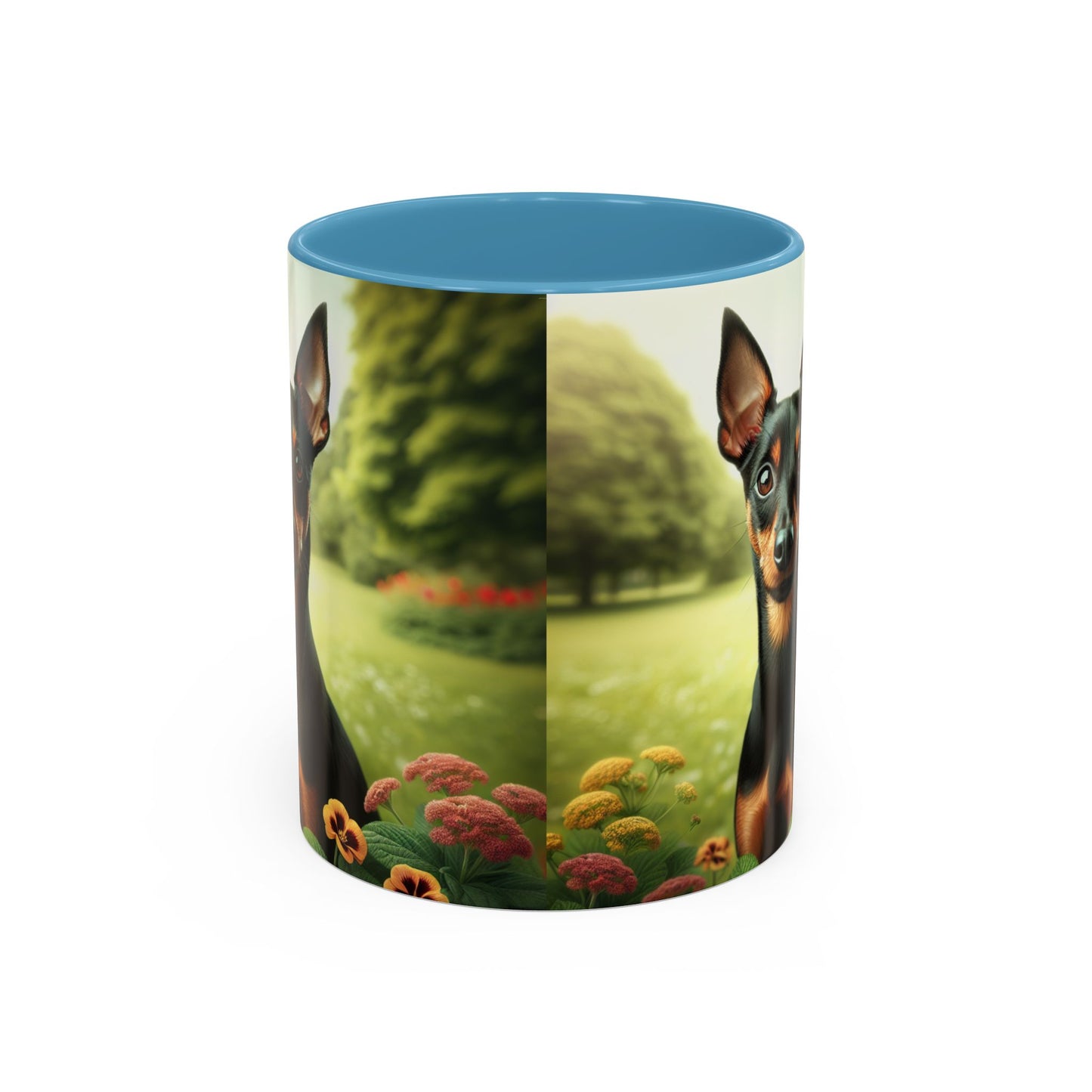 Manchester Terrier Accent Coffee Mug - Perfect Gift for Dog Lovers