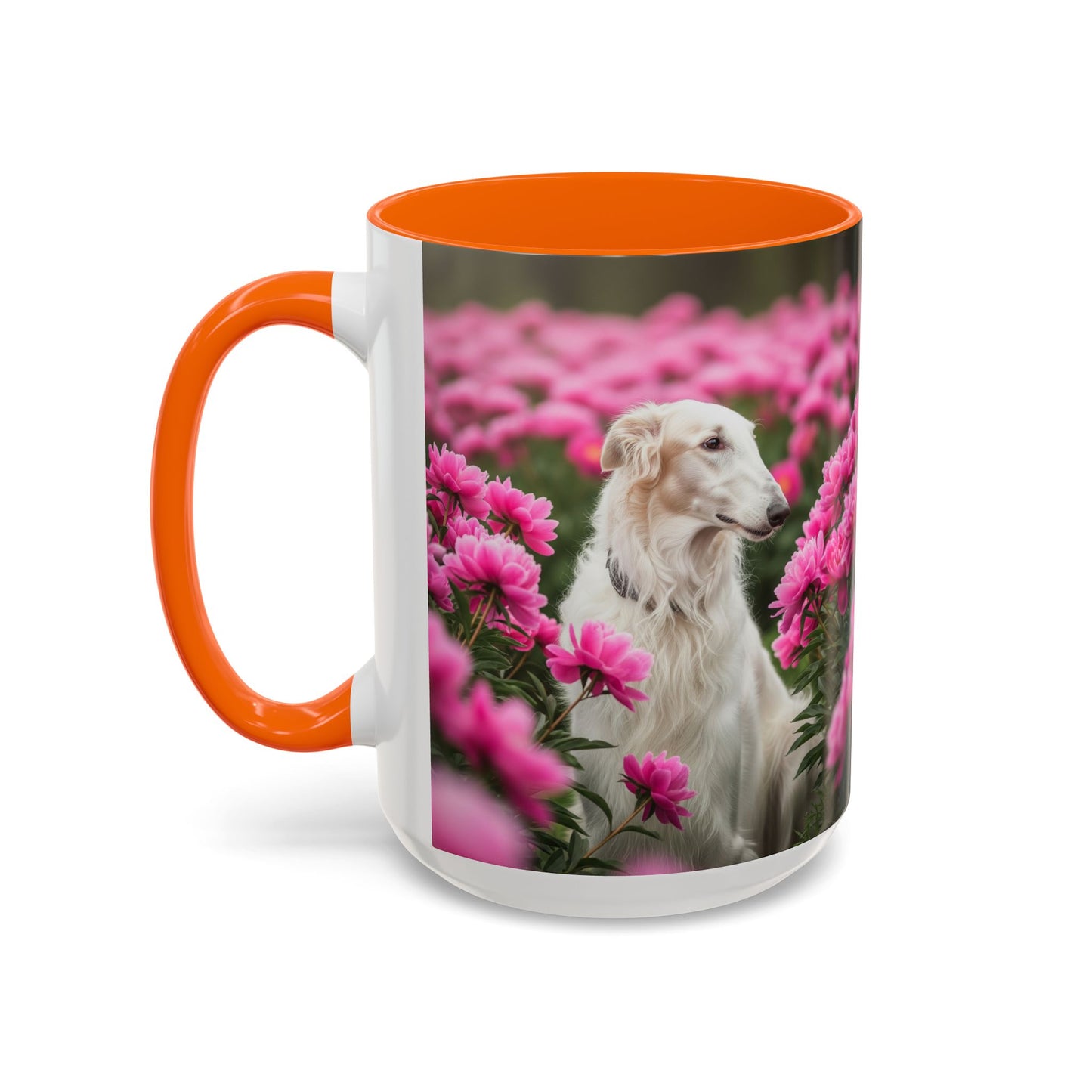 Borzoi Accent Coffee Mug - Perfect Gift for Dog Lovers