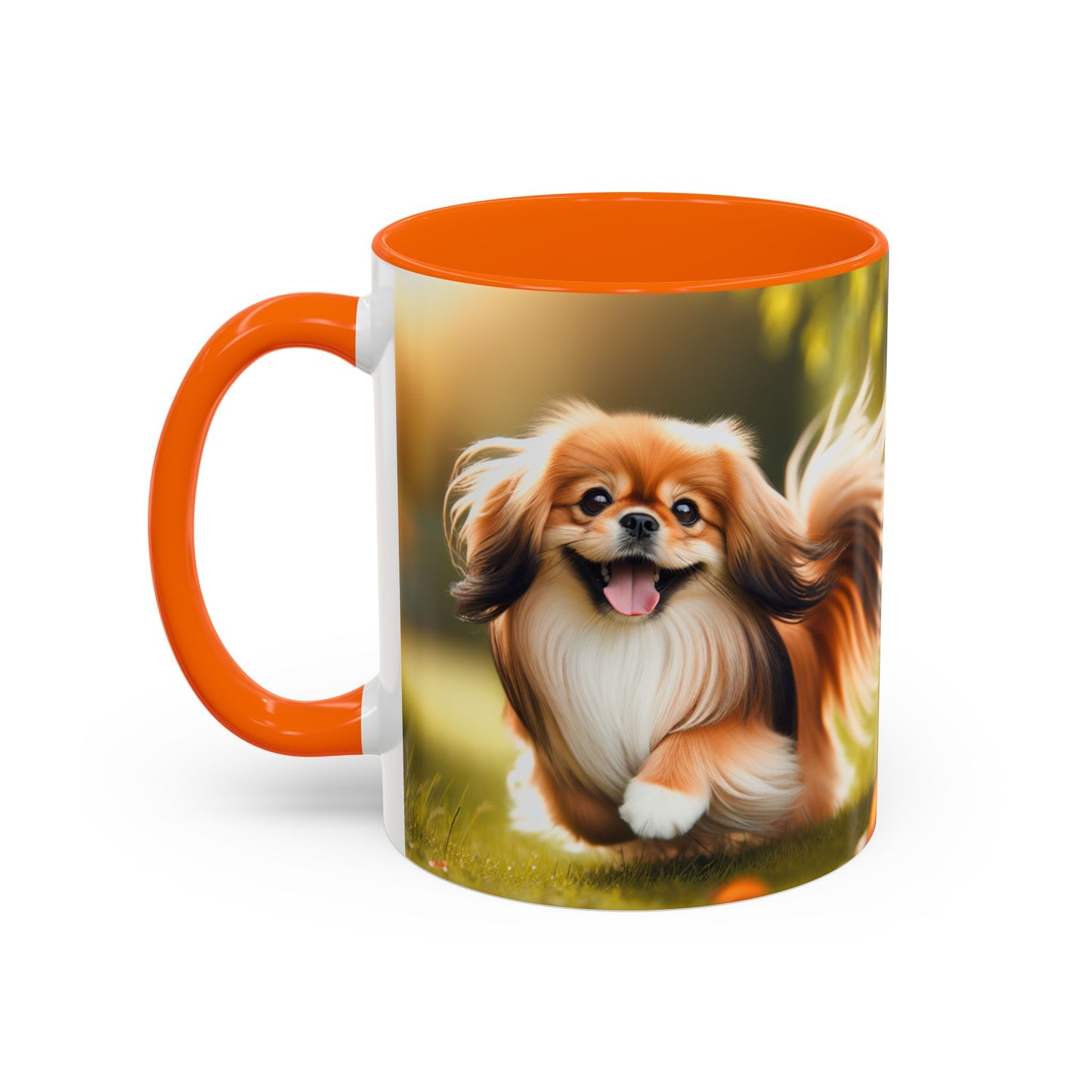 Tibetan Spaniel Accent Coffee Mug - Perfect Gift for Dog Lovers