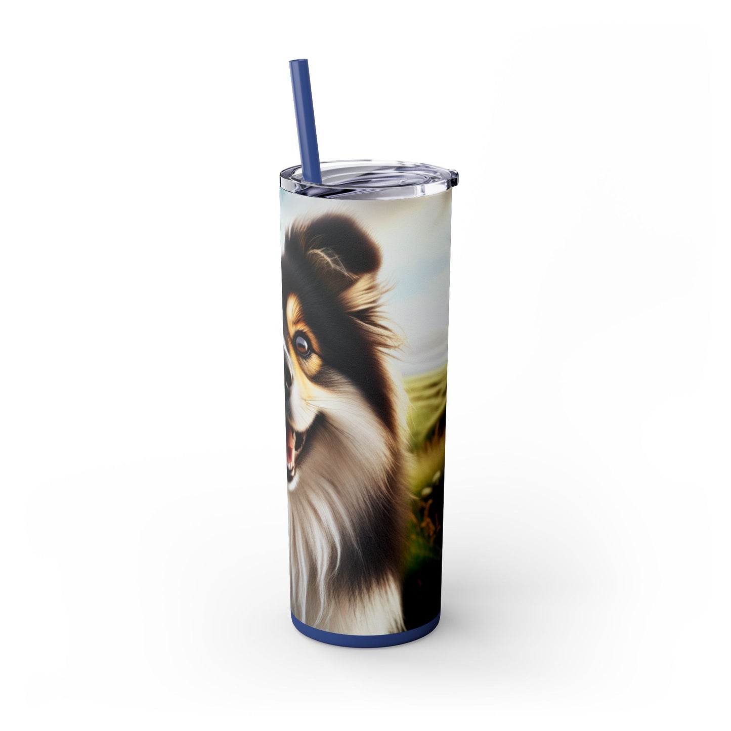 Icelandic Sheepdog Tumbler with Straw, 20oz