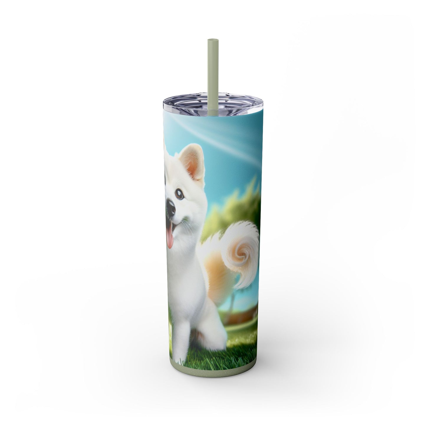 Kishu Ken Tumbler with Straw, 20oz