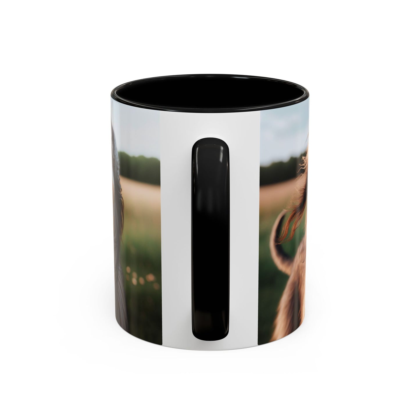 Scottish Deerhound Accent Coffee Mug - Perfect Gift for Dog Lovers
