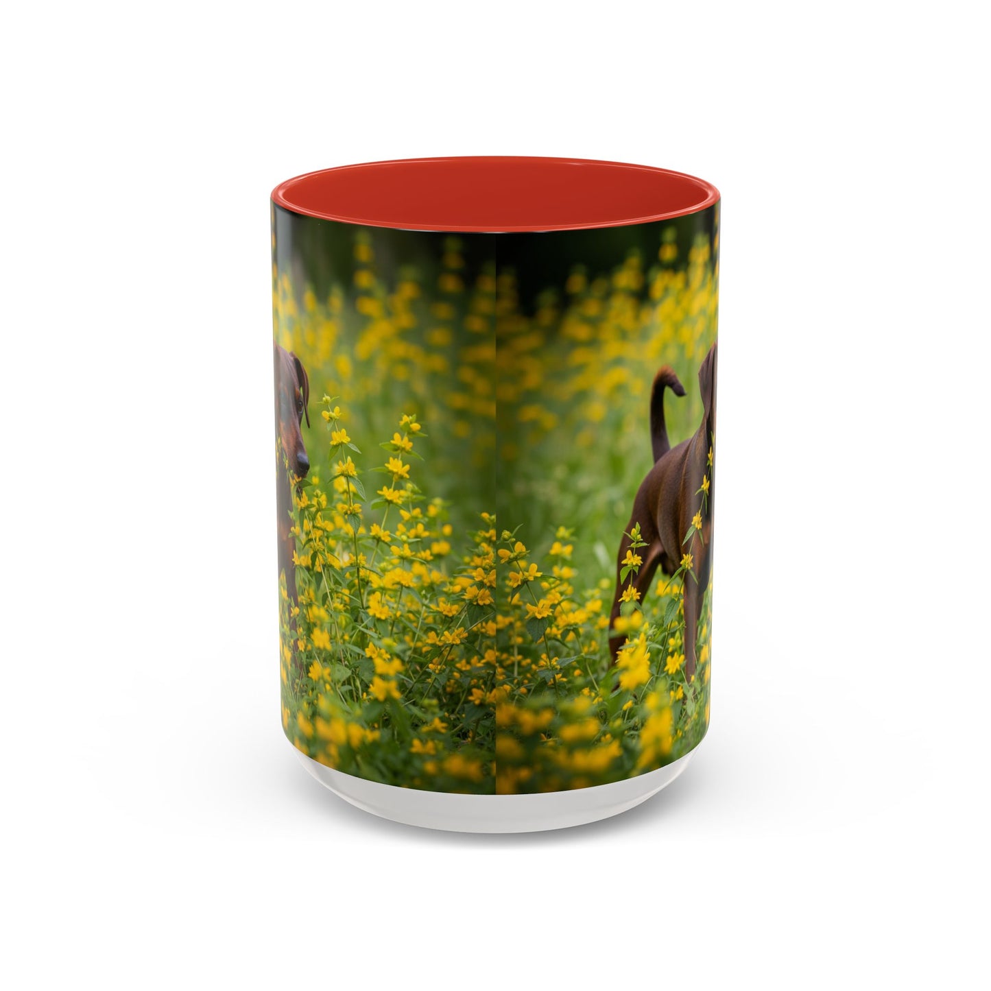 German Pinscher Accent Coffee Mug - Perfect Gift for Dog Lovers