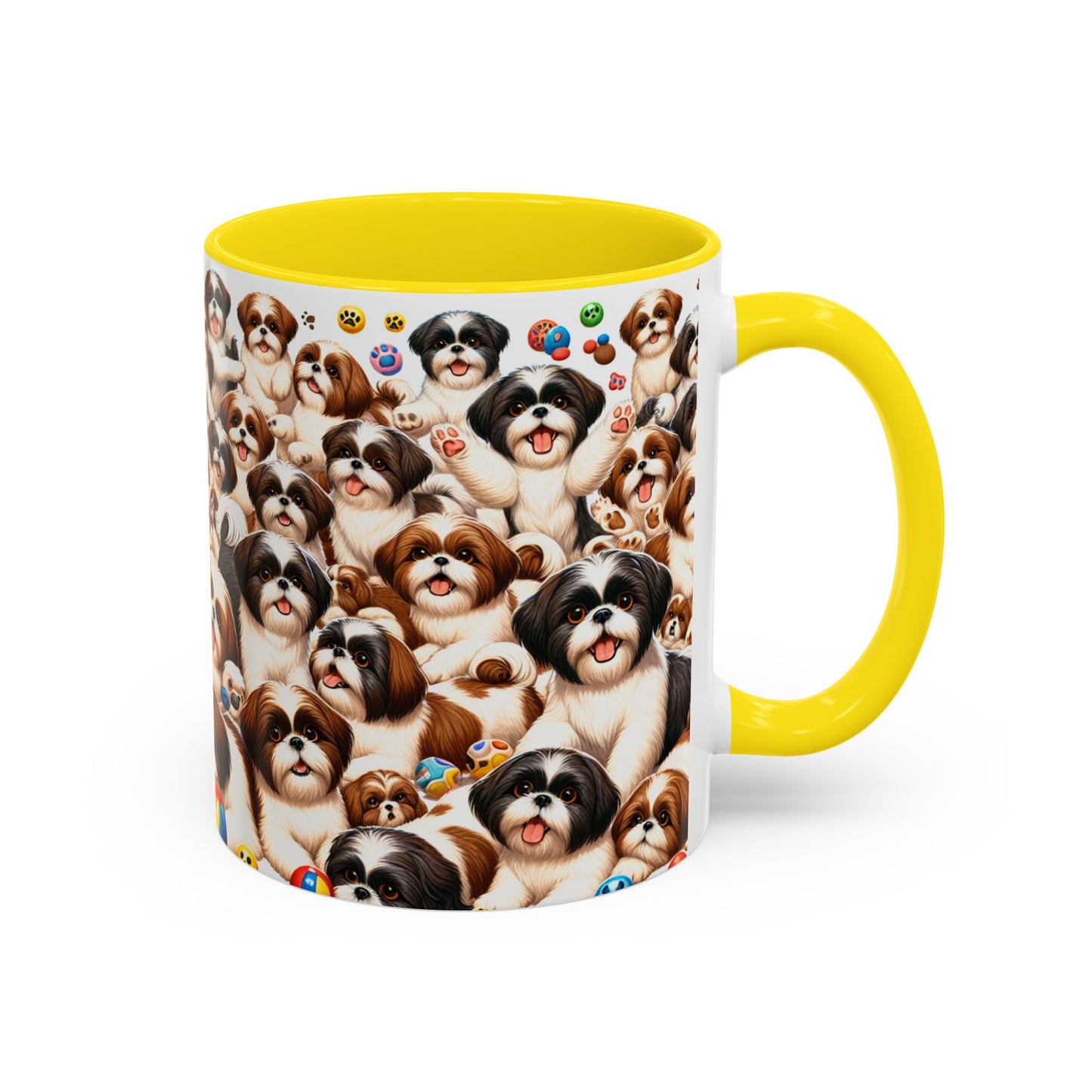Shih Tzu Accent Coffee Mug - Perfect Gift for Dog Lovers