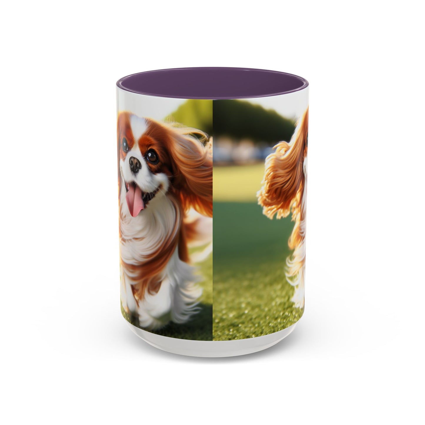 Cavalier King Charles Spaniel Accent Coffee Mug - Perfect Gift for Dog Lovers