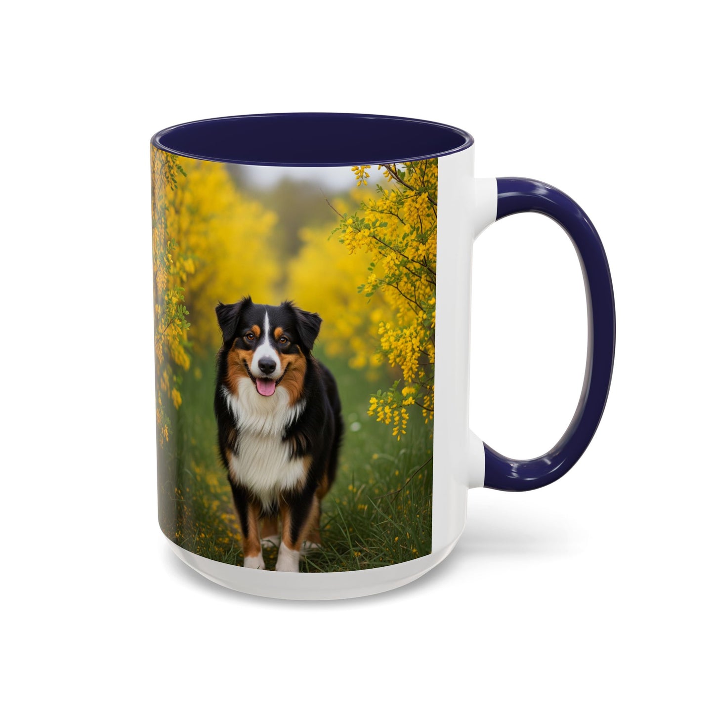 Australian Shepherd Accent Coffee Mug - Perfect Gift for Dog Lovers