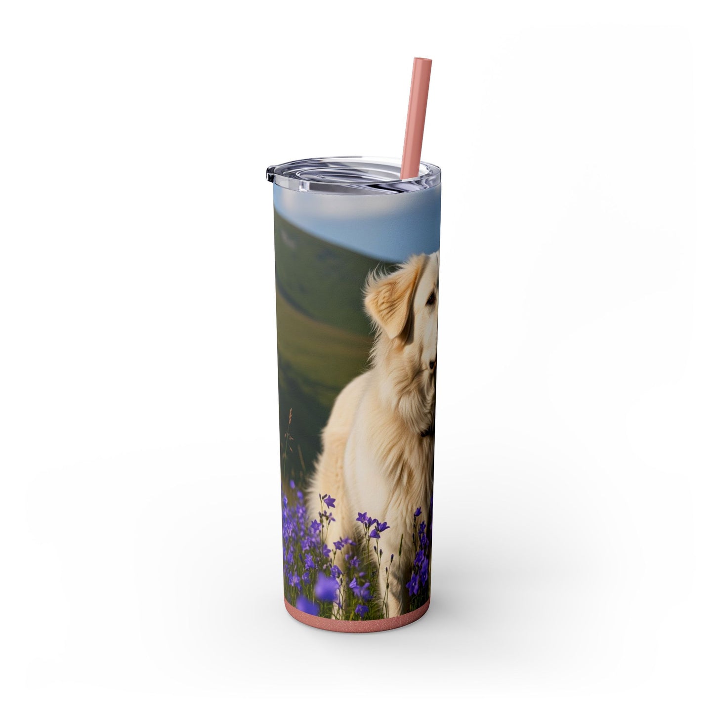 Romanian Carpathian Shepherd Tumbler with Straw, 20oz