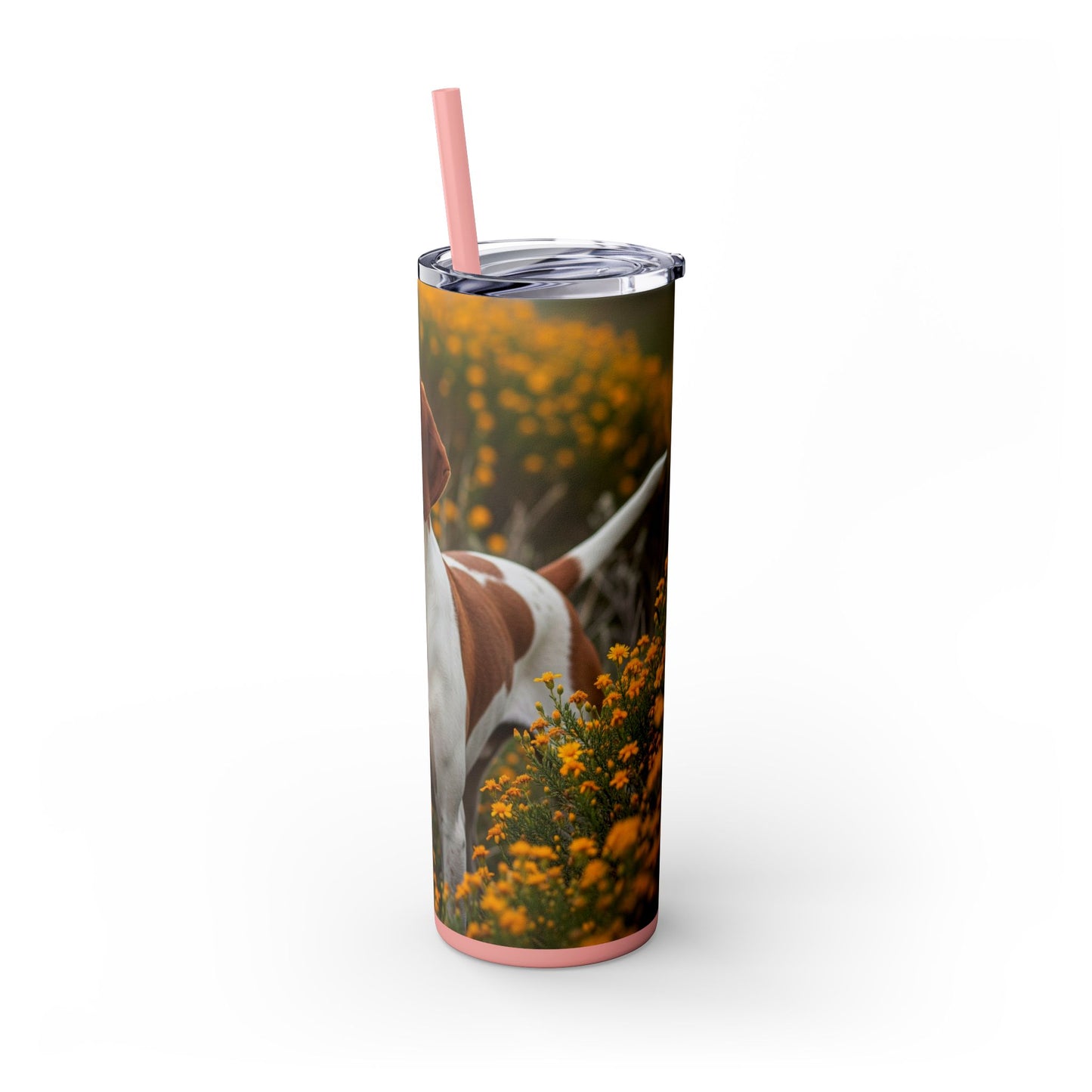 Portuguese Pointer Tumbler with Straw, 20oz