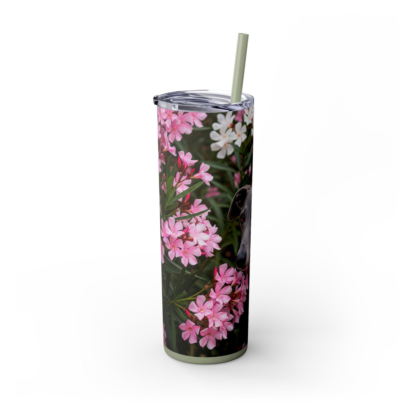 Greyhound Tumbler with Straw, 20oz