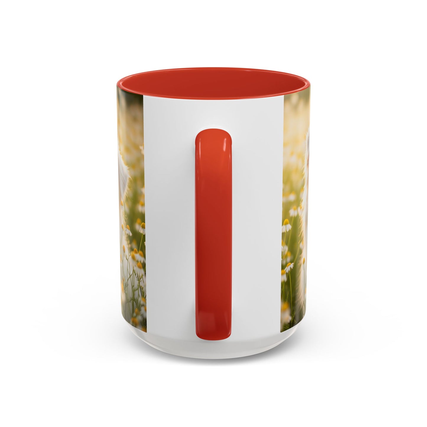 Russkaya Tsvetnaya Bolonka Accent Coffee Mug - Perfect Gift for Dog Lovers