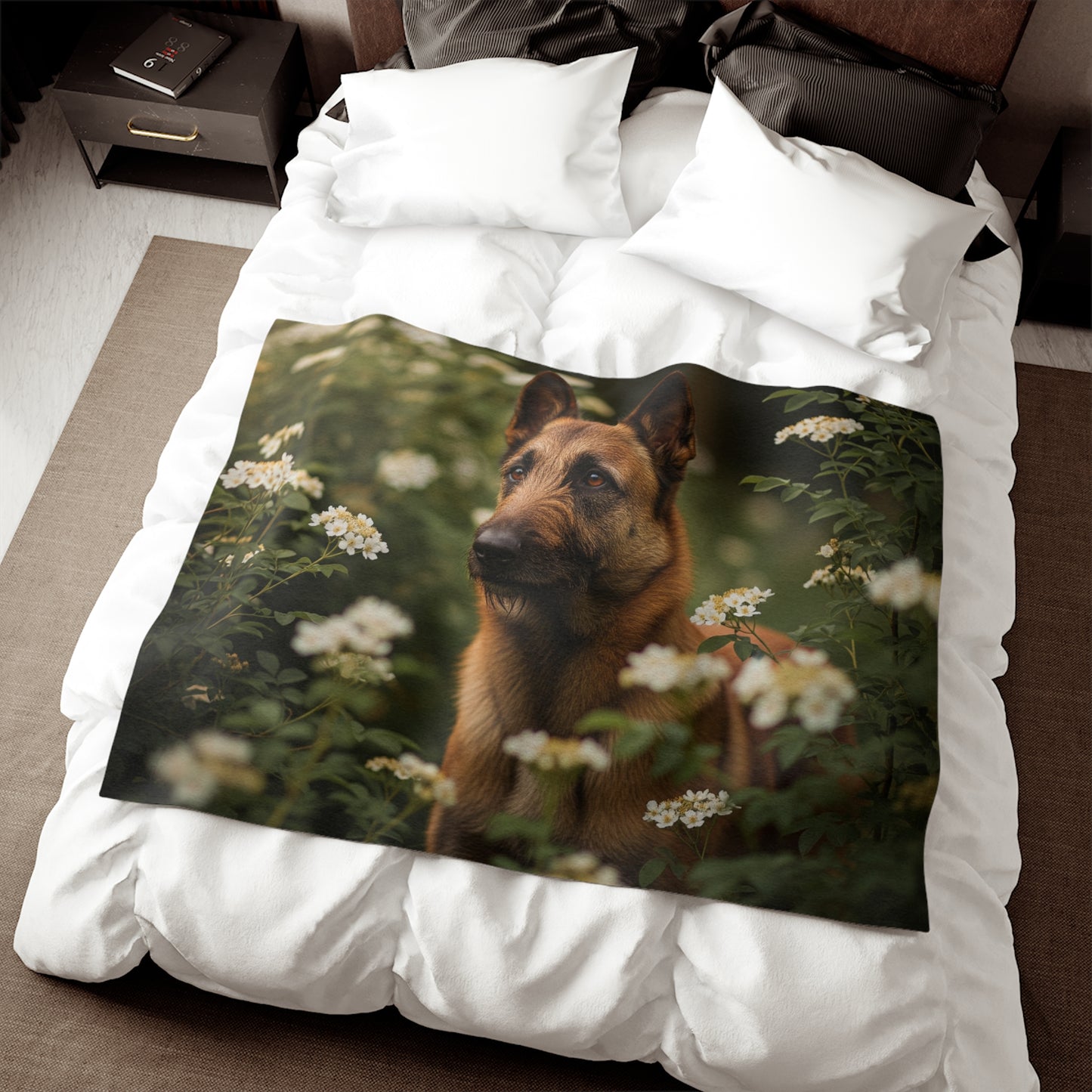 Belgian Shepherd Dog Laekenois Sweatshirt Blanket