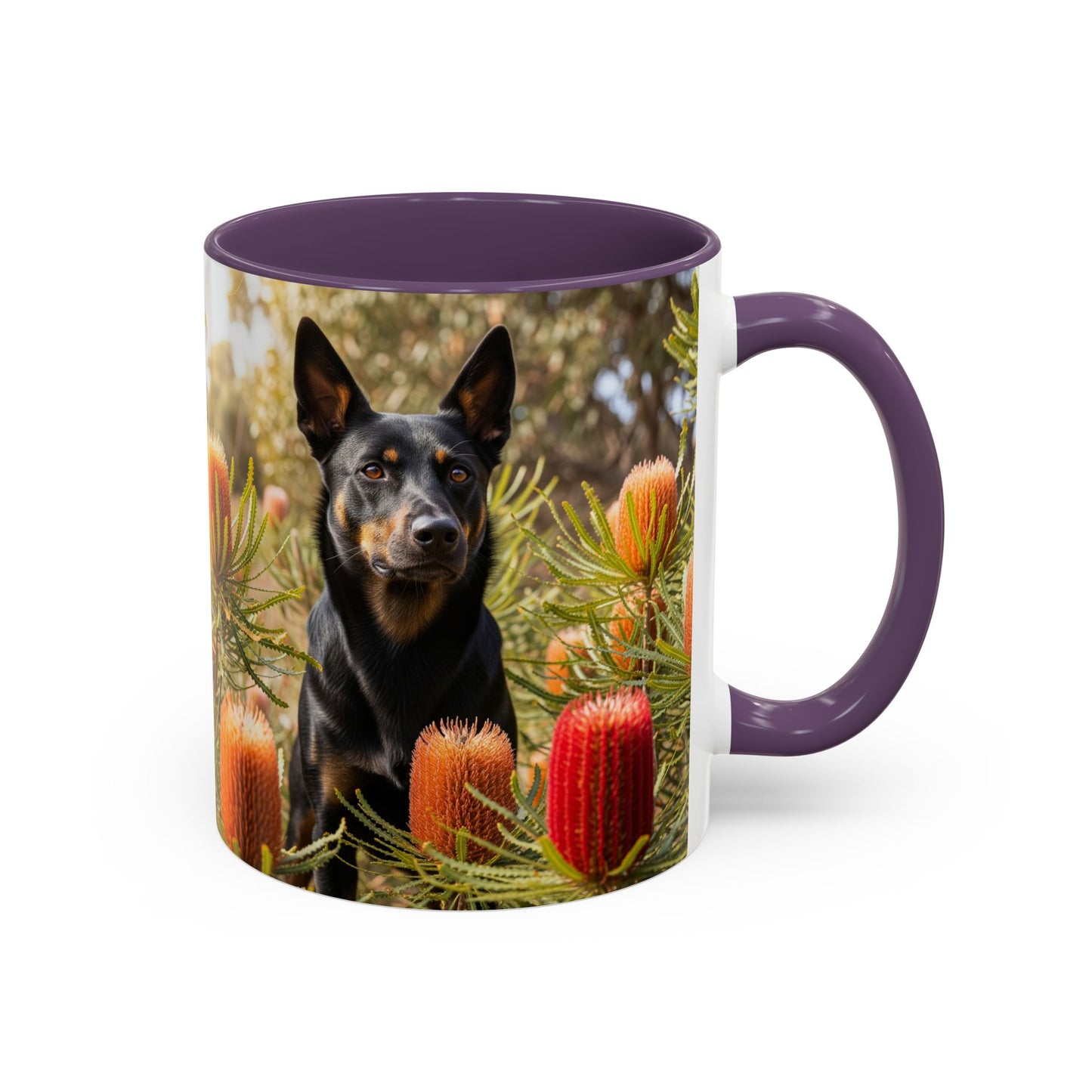 Working Kelpie Accent Coffee Mug - Perfect Gift for Dog Lovers