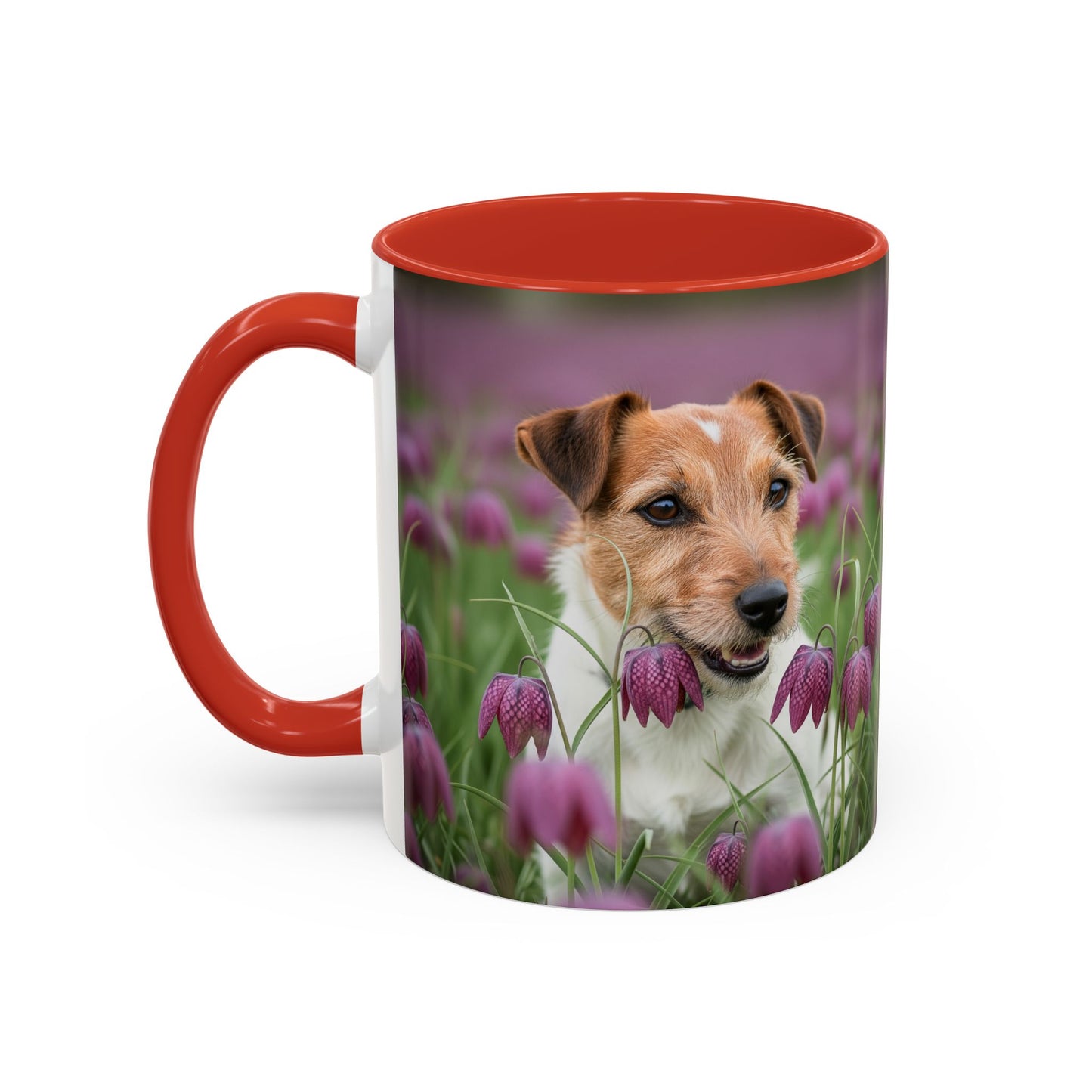 Russell Terrier Accent Coffee Mug - Perfect Gift for Dog Lovers