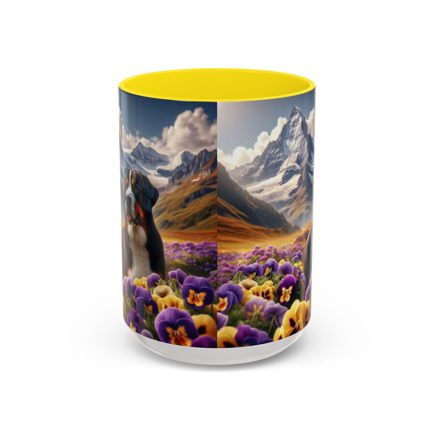 Greater Swiss Mountain Dog Accent Coffee Mug - Perfect Gift for Dog Lovers