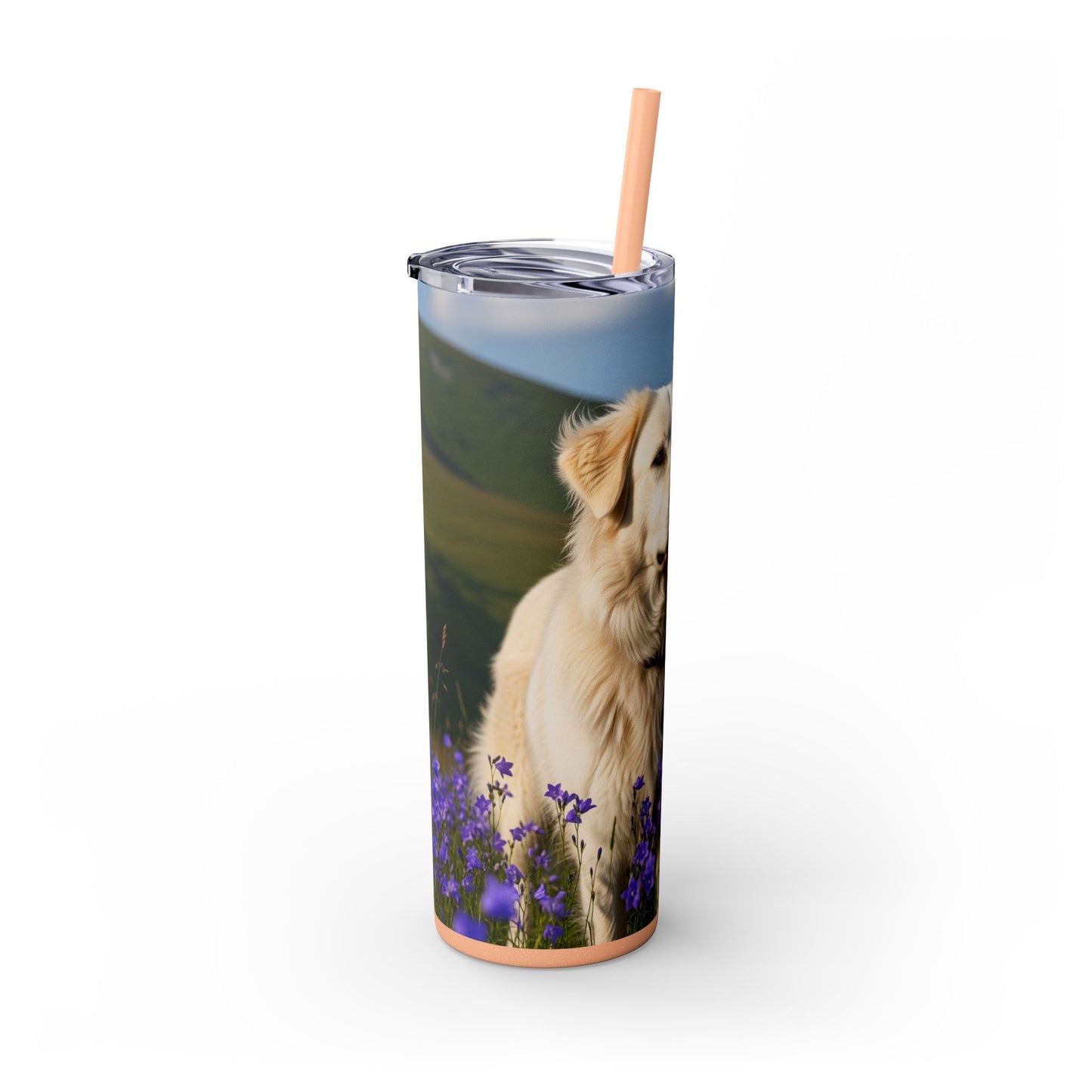 Romanian Carpathian Shepherd Tumbler with Straw, 20oz