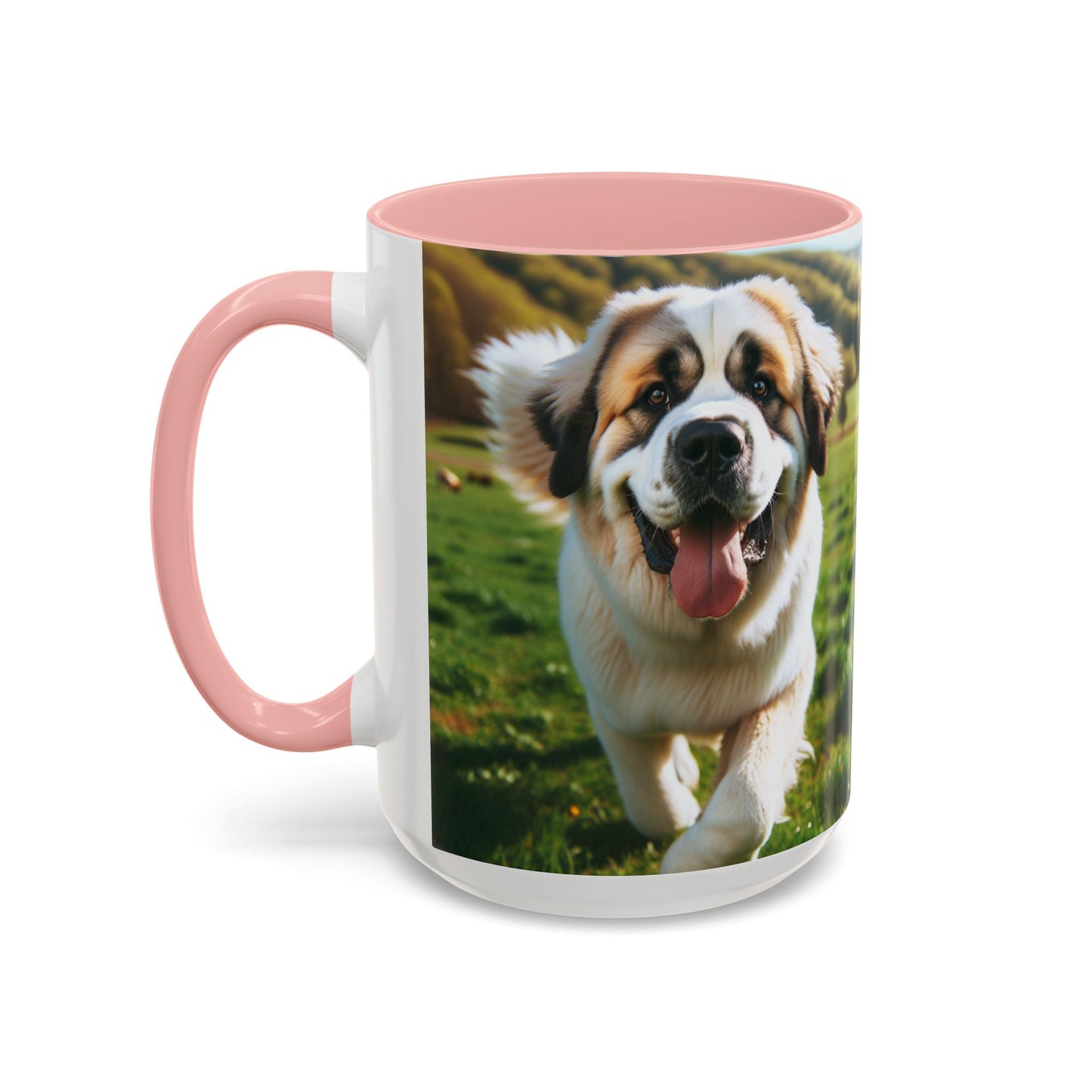 Pyrenean Mastiff Accent Coffee Mug - Perfect Gift for Dog Lovers