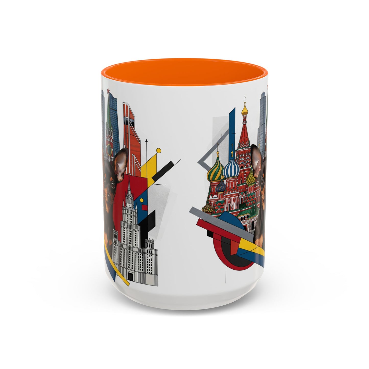 Russian Toy Dog Accent Coffee Mug - Perfect Gift for Dog Lovers