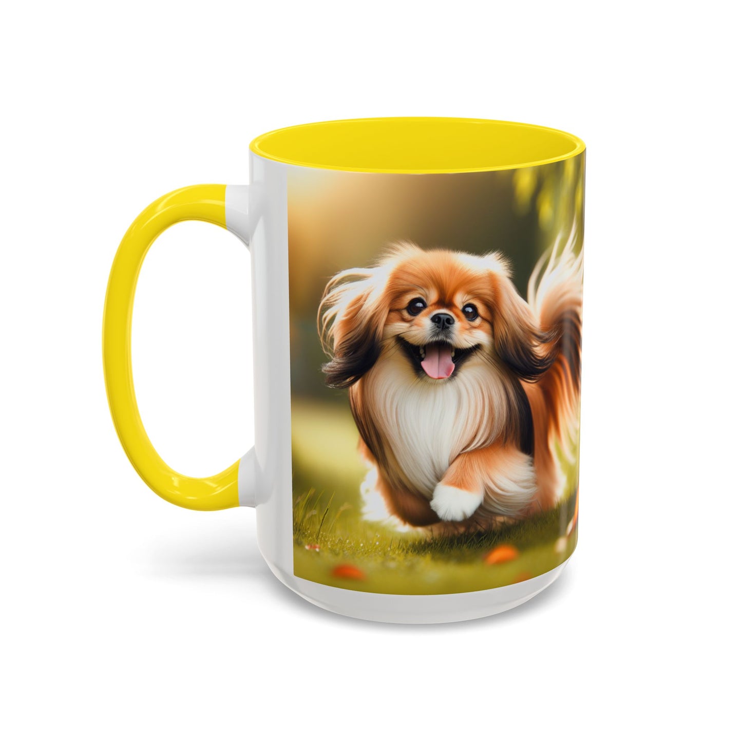 Tibetan Spaniel Accent Coffee Mug - Perfect Gift for Dog Lovers
