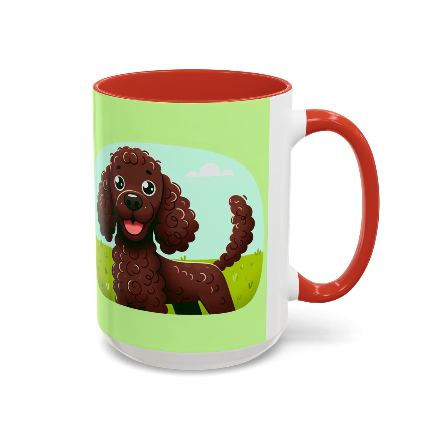 Irish Water Spaniel Accent Coffee Mug - Perfect Gift for Dog Lovers