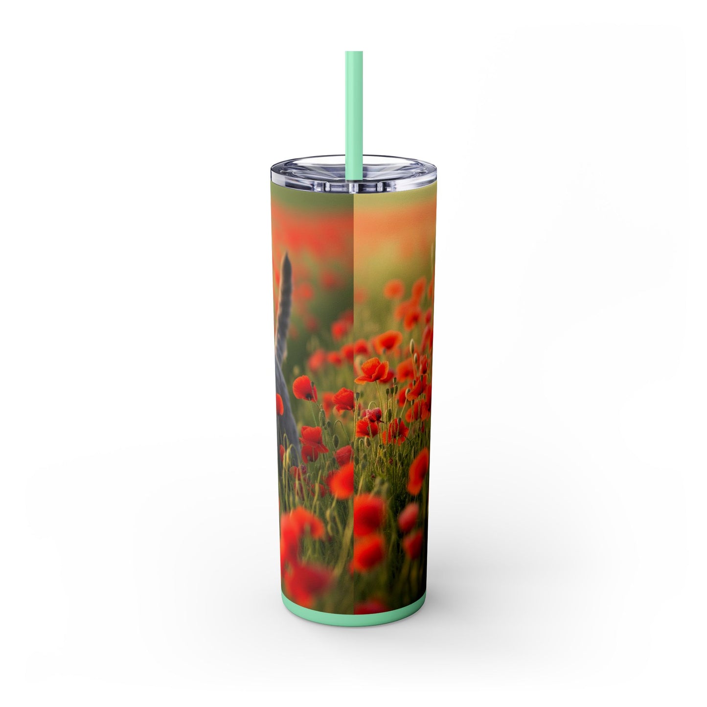Bouvier des Ardennes Tumbler with Straw, 20oz