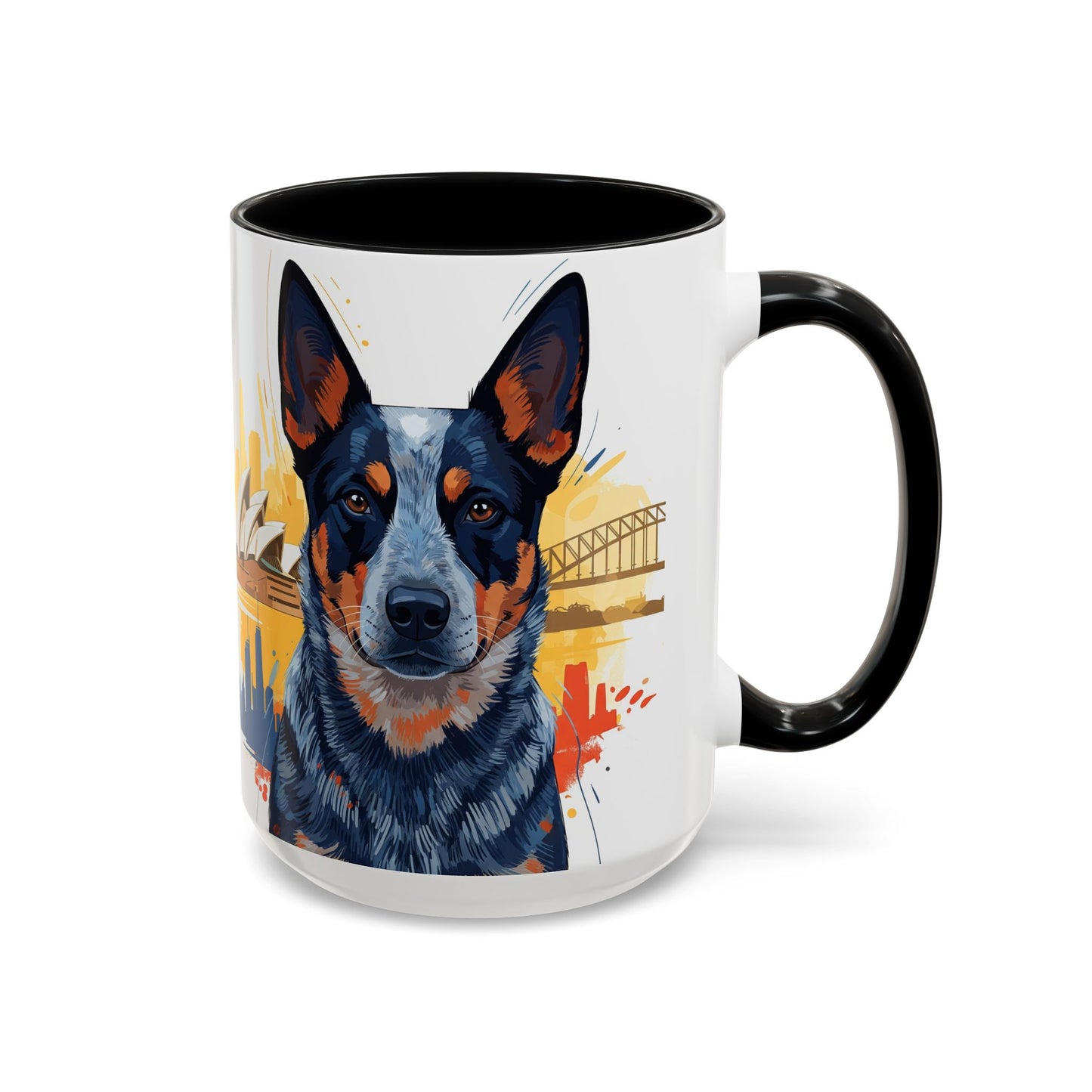Australian Cattle Dog Accent Coffee Mug - Perfect Gift for Dog Lovers