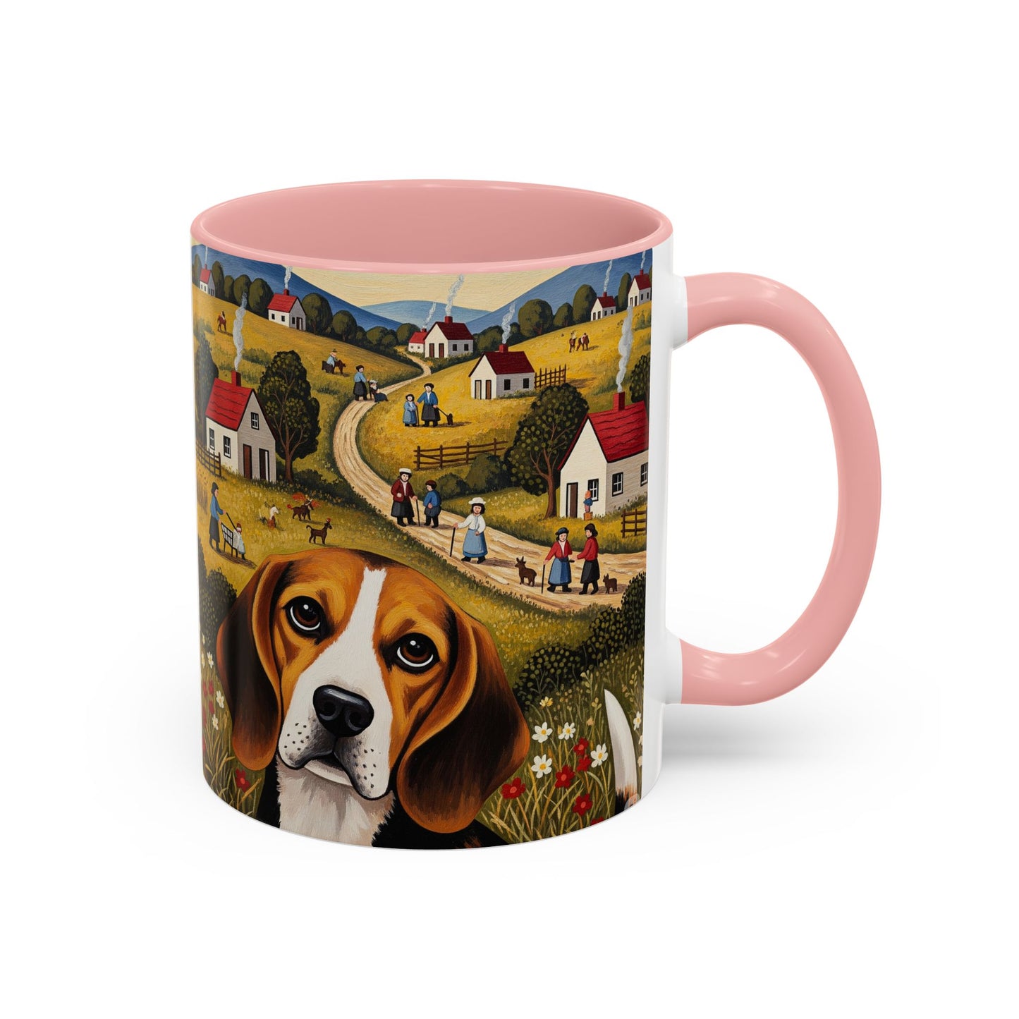 Beagle Accent Coffee Mug - Perfect Gift for Dog Lovers