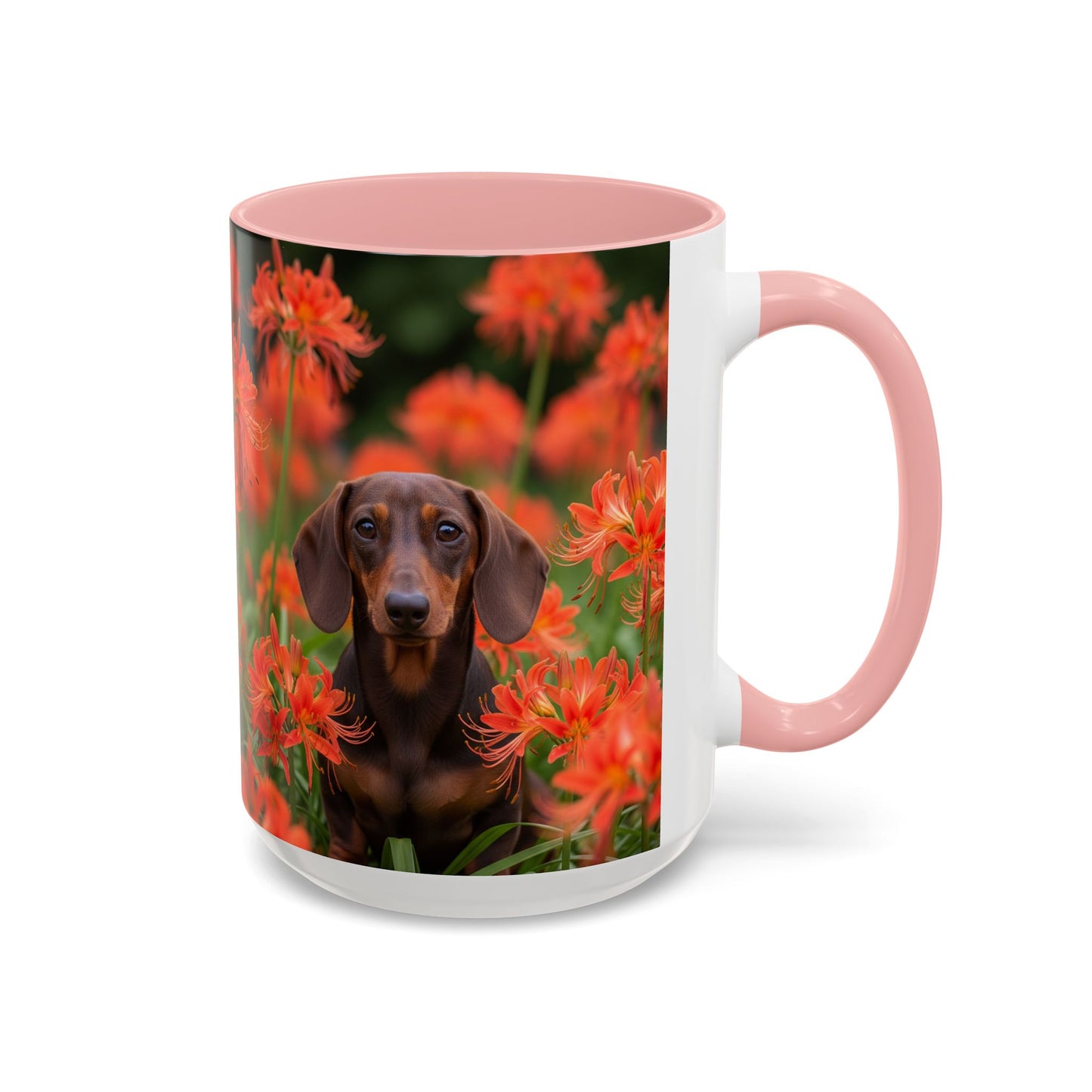 Dachshund Accent Coffee Mug - Perfect Gift for Dog Lovers