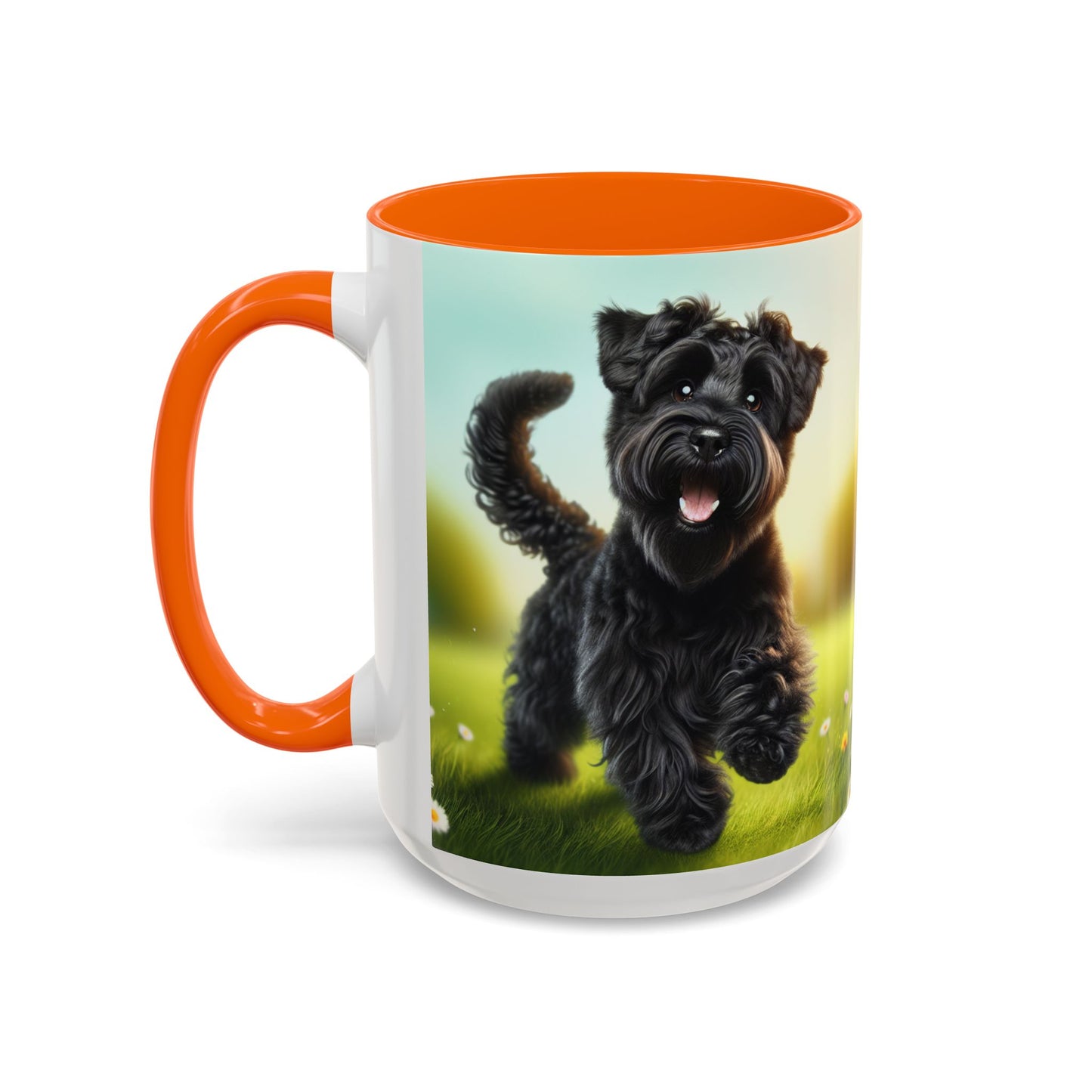 Russian Black Terrier Accent Coffee Mug - Perfect Gift for Dog Lovers