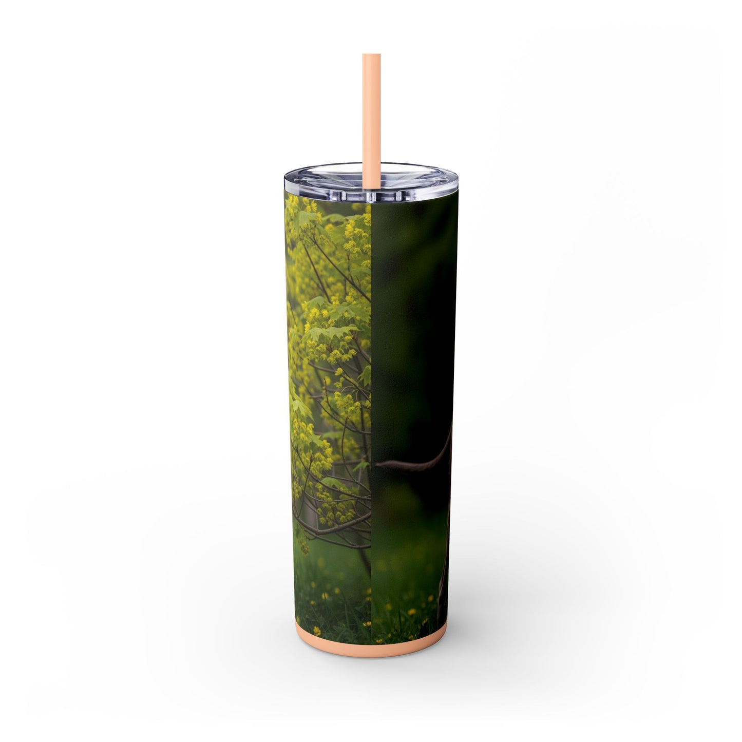 Weimaraner Skinny Tumbler with Straw, 20oz