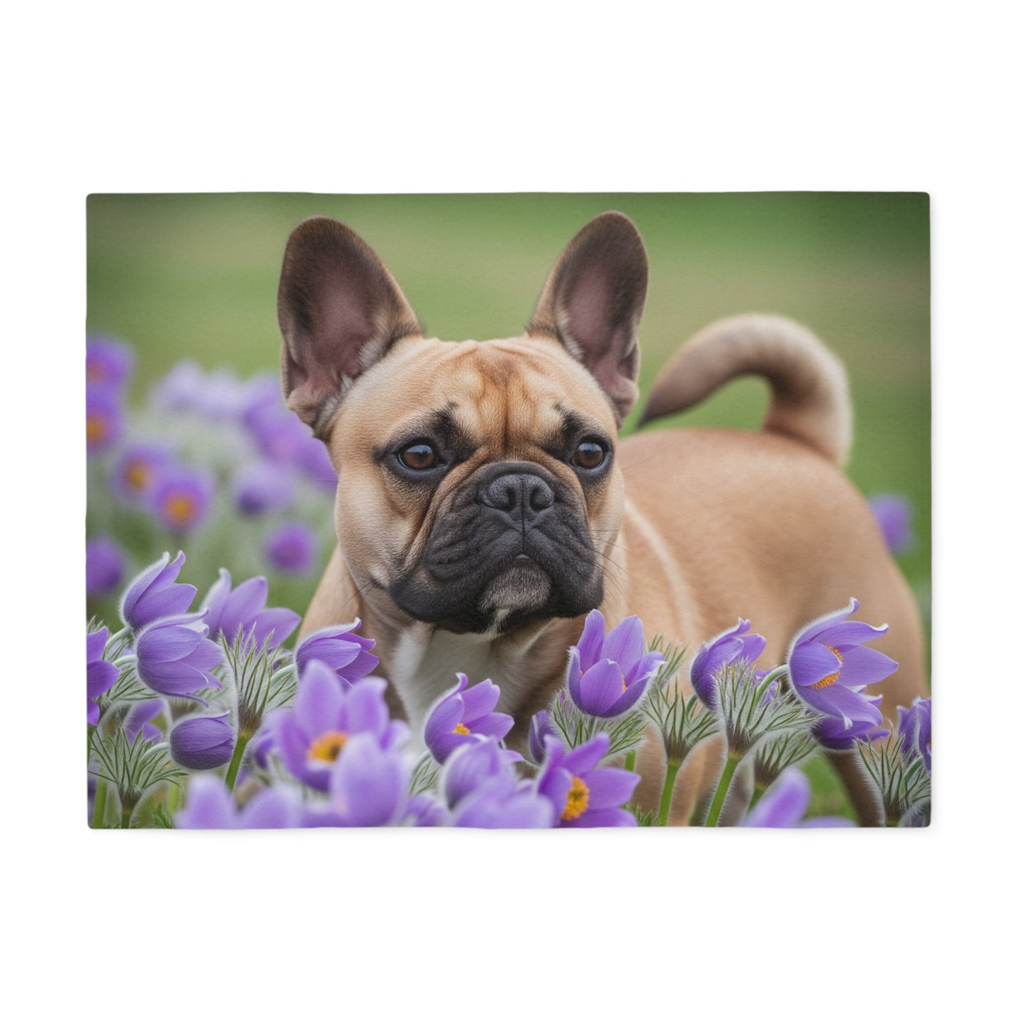 French Bulldog Sweatshirt Blanket