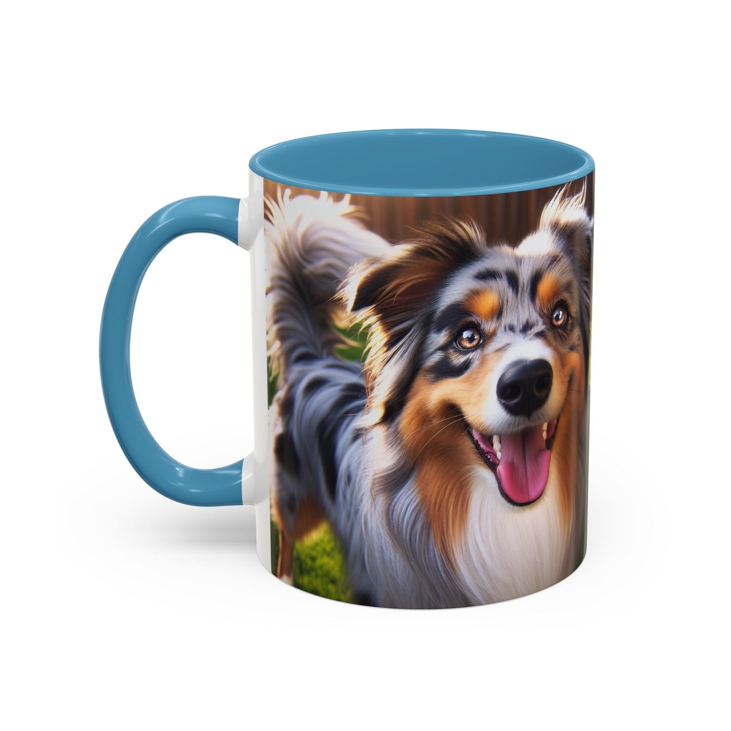 Australian Shepherd Accent Coffee Mug - Perfect Gift for Dog Lovers