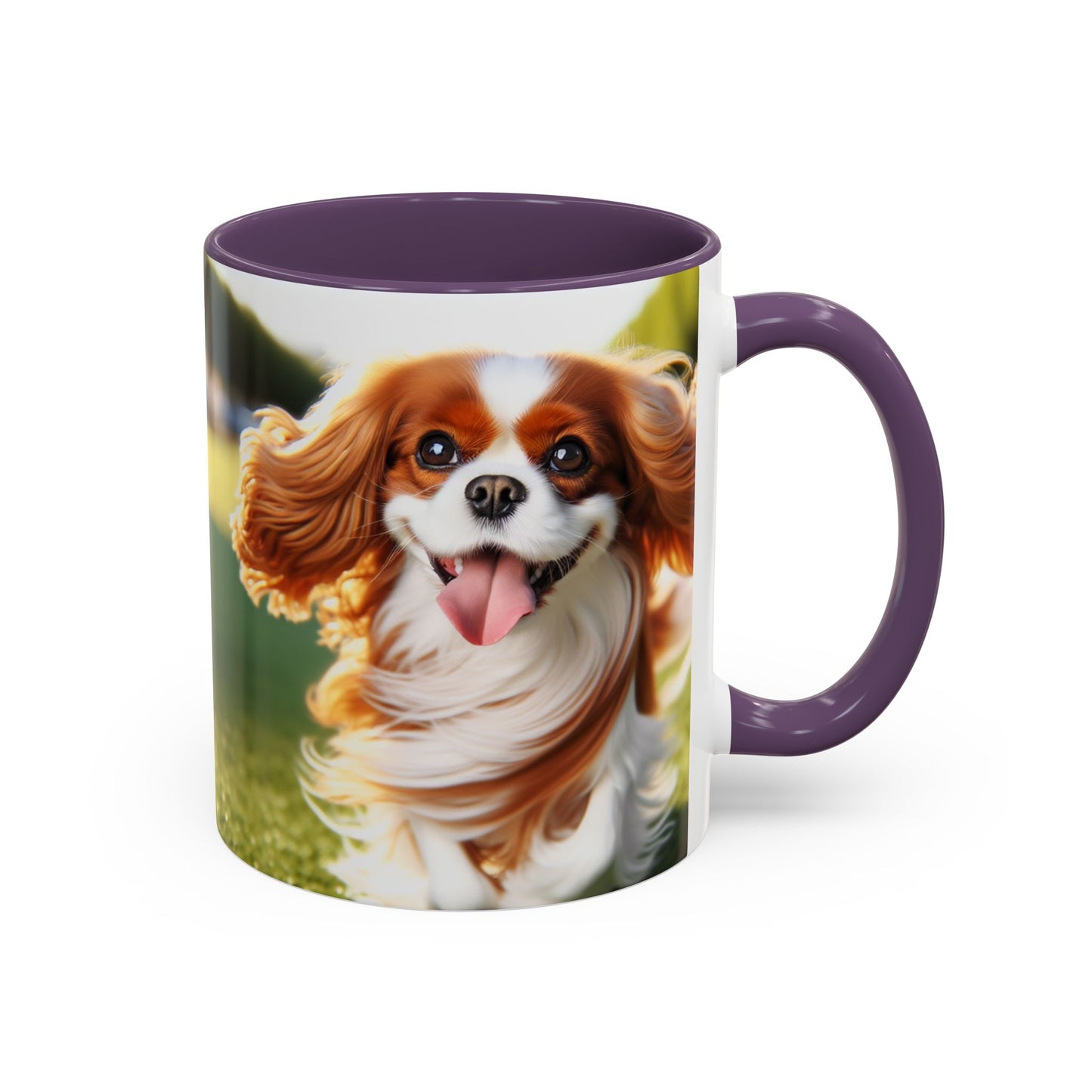 Cavalier King Charles Spaniel Accent Coffee Mug - Perfect Gift for Dog Lovers