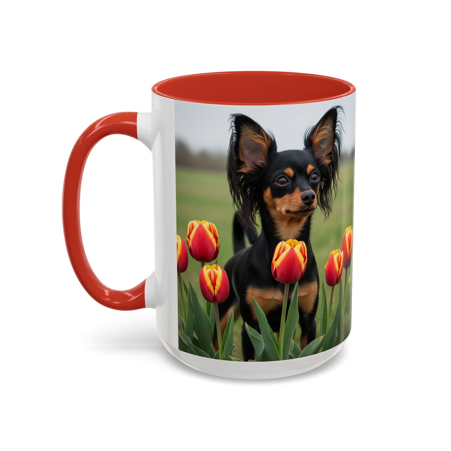 Russian Toy Dog Accent Coffee Mug - Perfect Gift for Dog Lovers