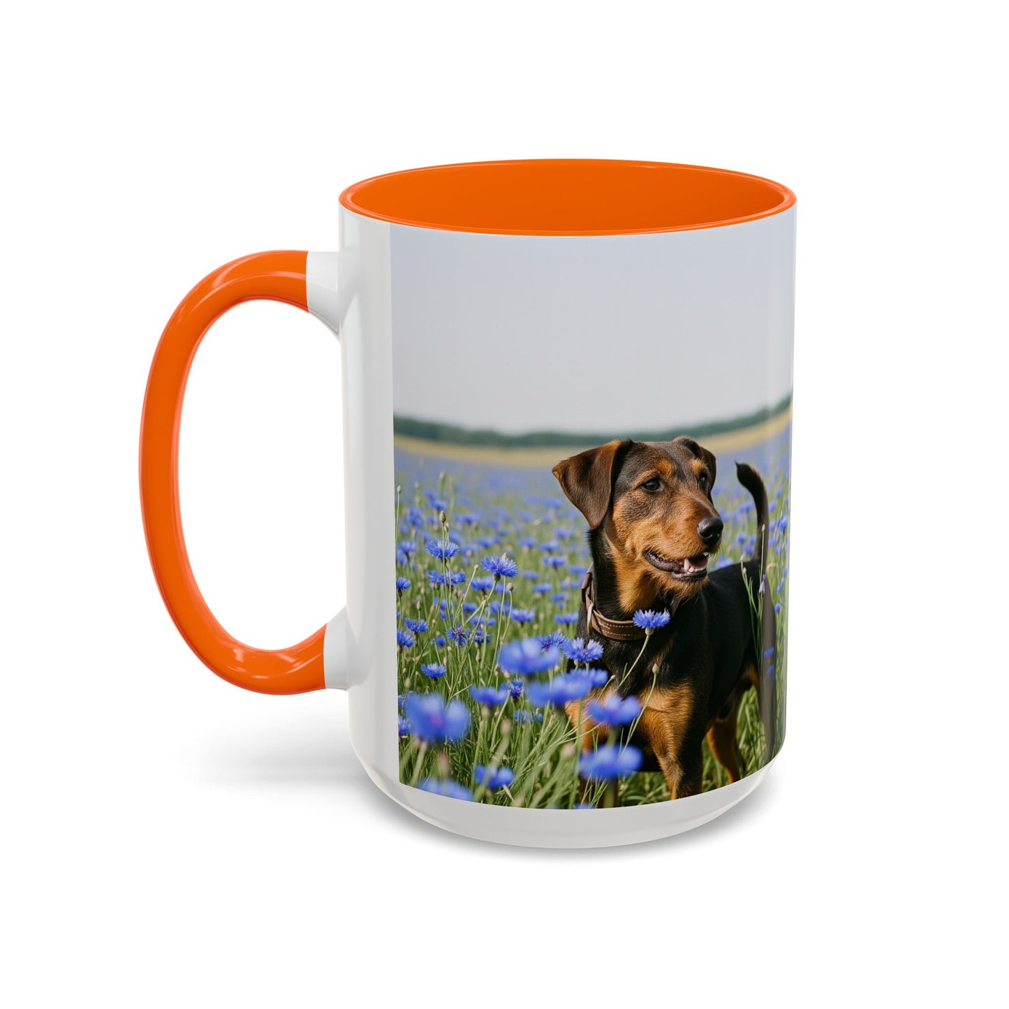 Deutscher Jagdterrier Accent Coffee Mug - Perfect Gift for Dog Lovers