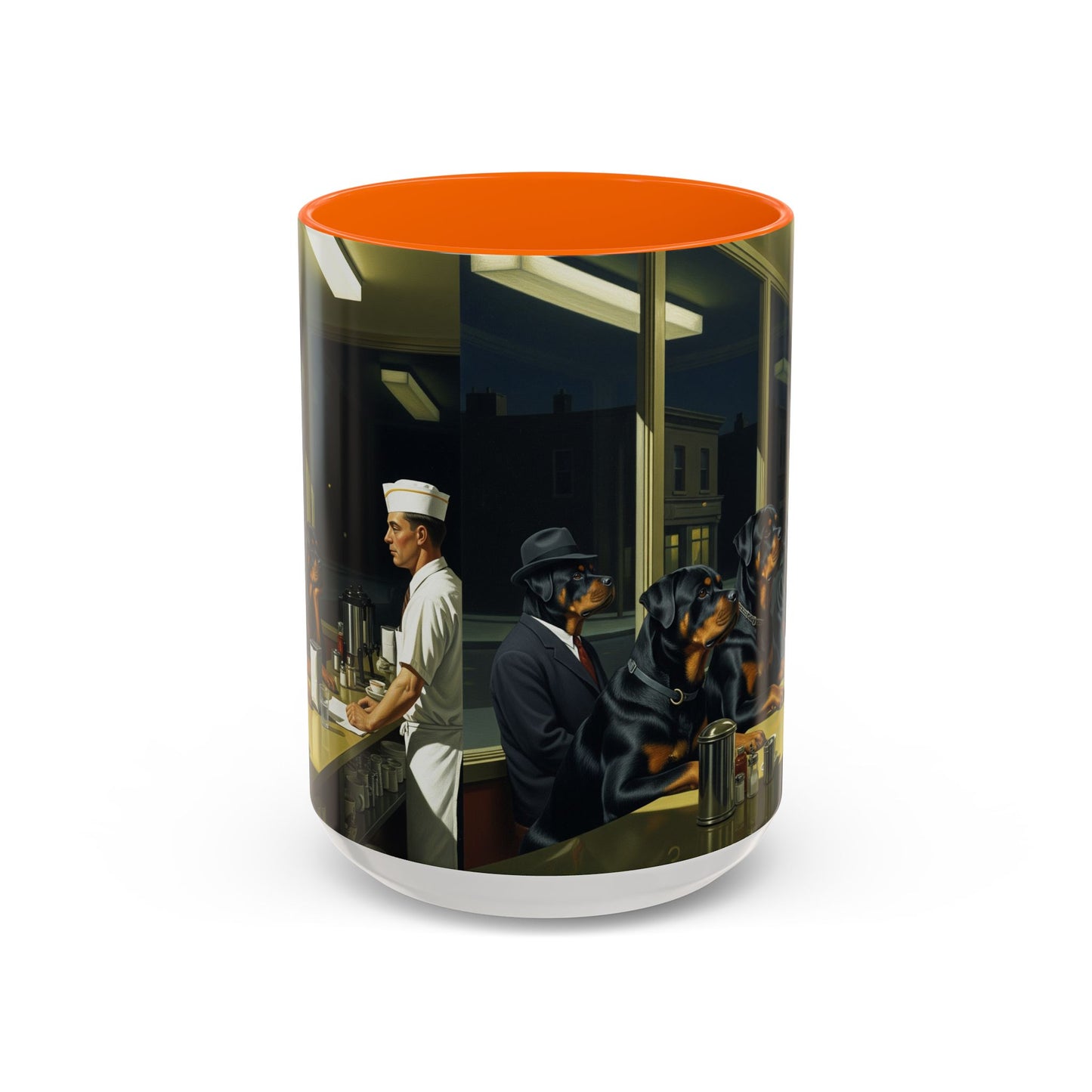 Rottweiler Accent Coffee Mug - Perfect Gift for Dog Lovers