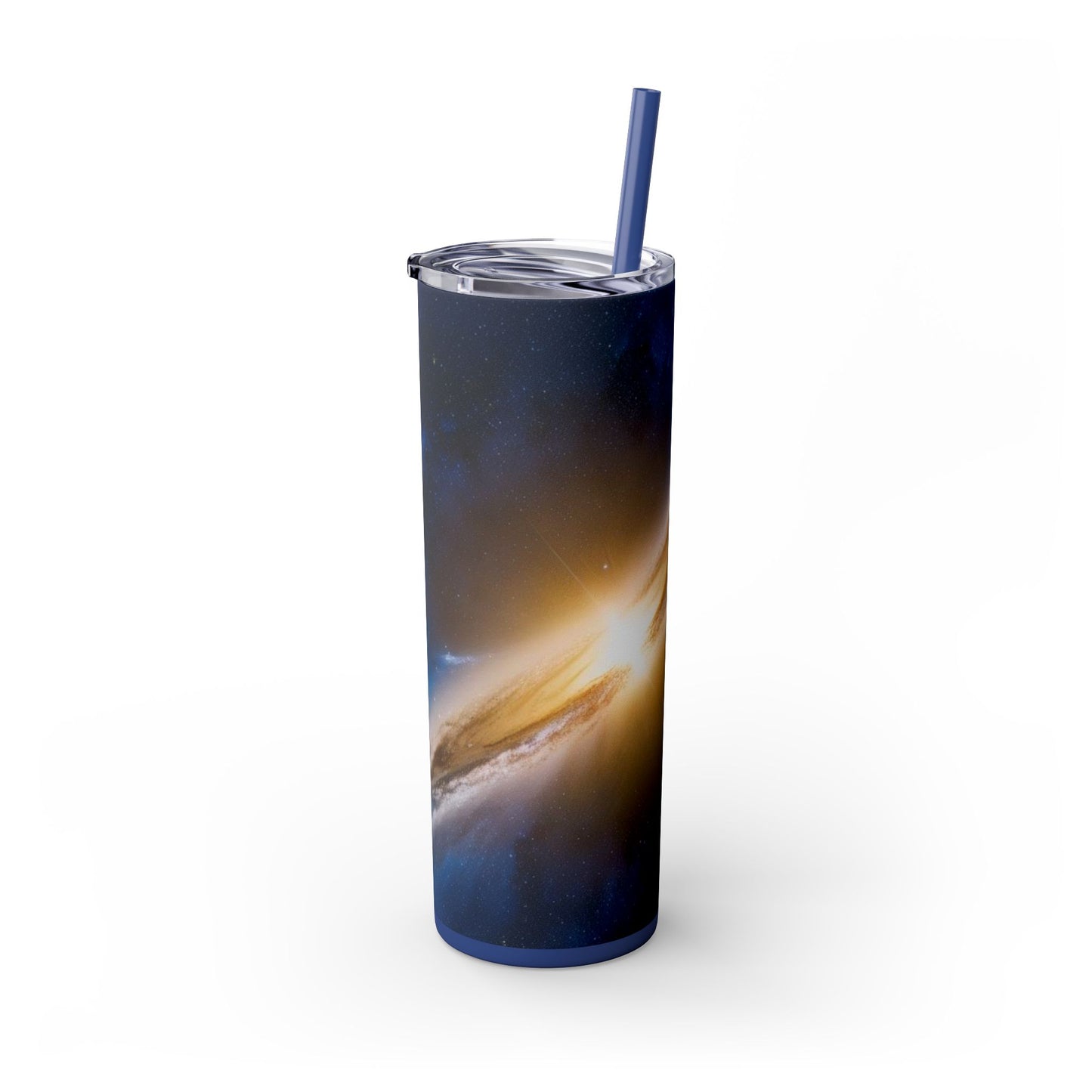 North Star Skinny Tumbler with Straw, 20oz